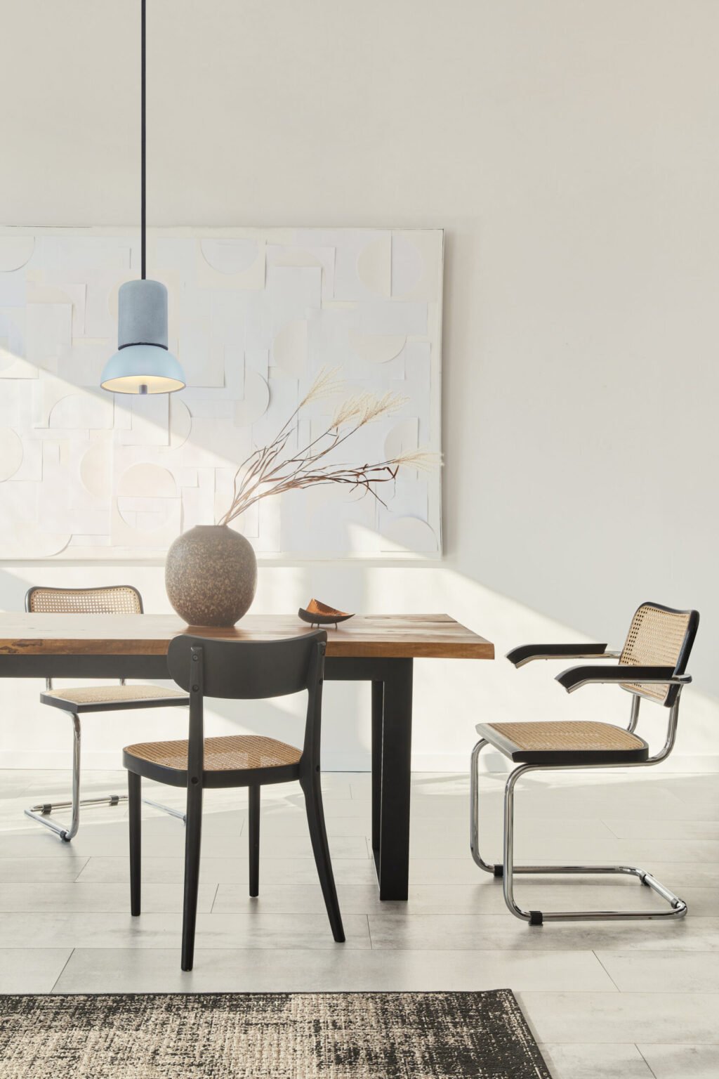 Giro Concrete Velvet Pendant Lamp