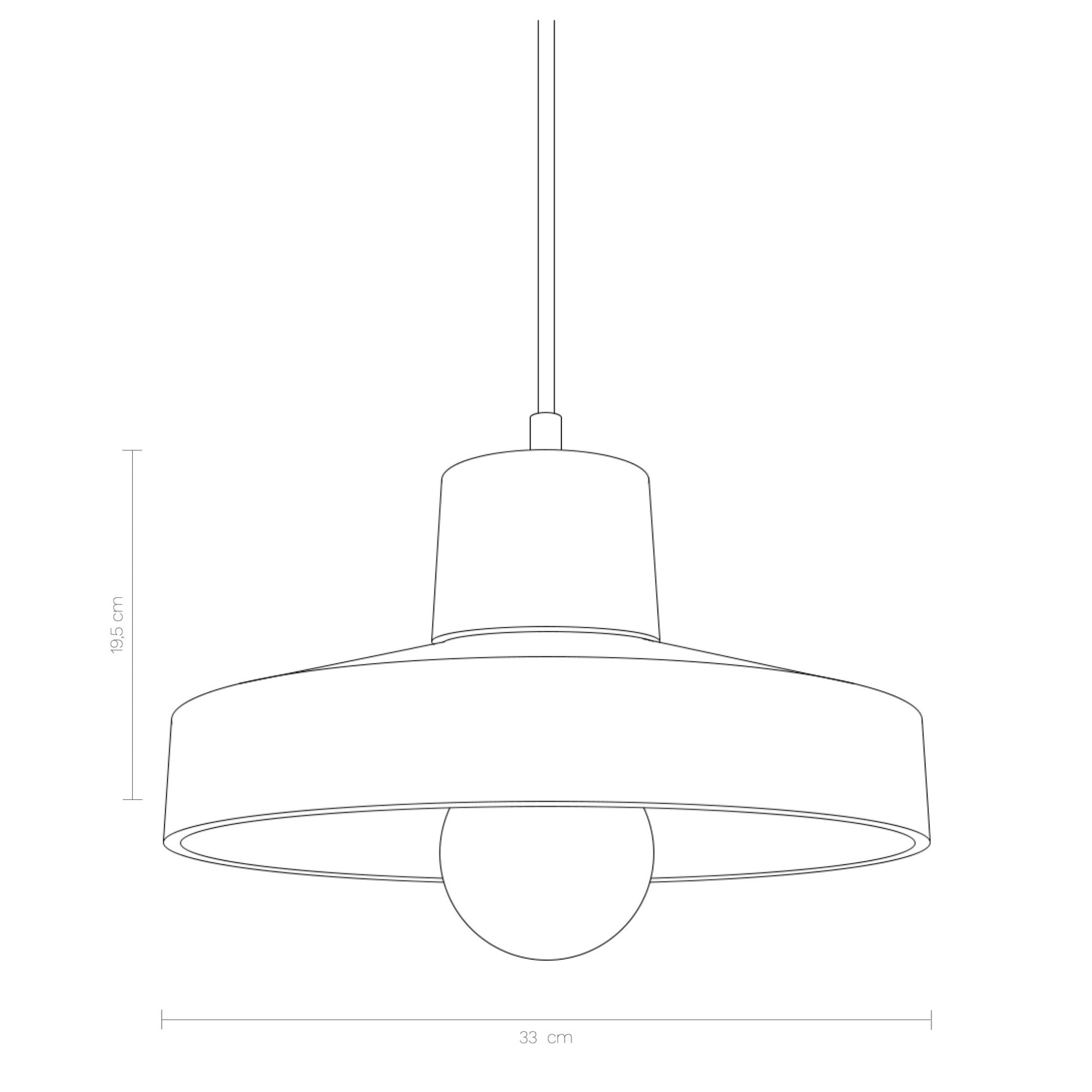 Korta 2 Concrete Pendant Lamp