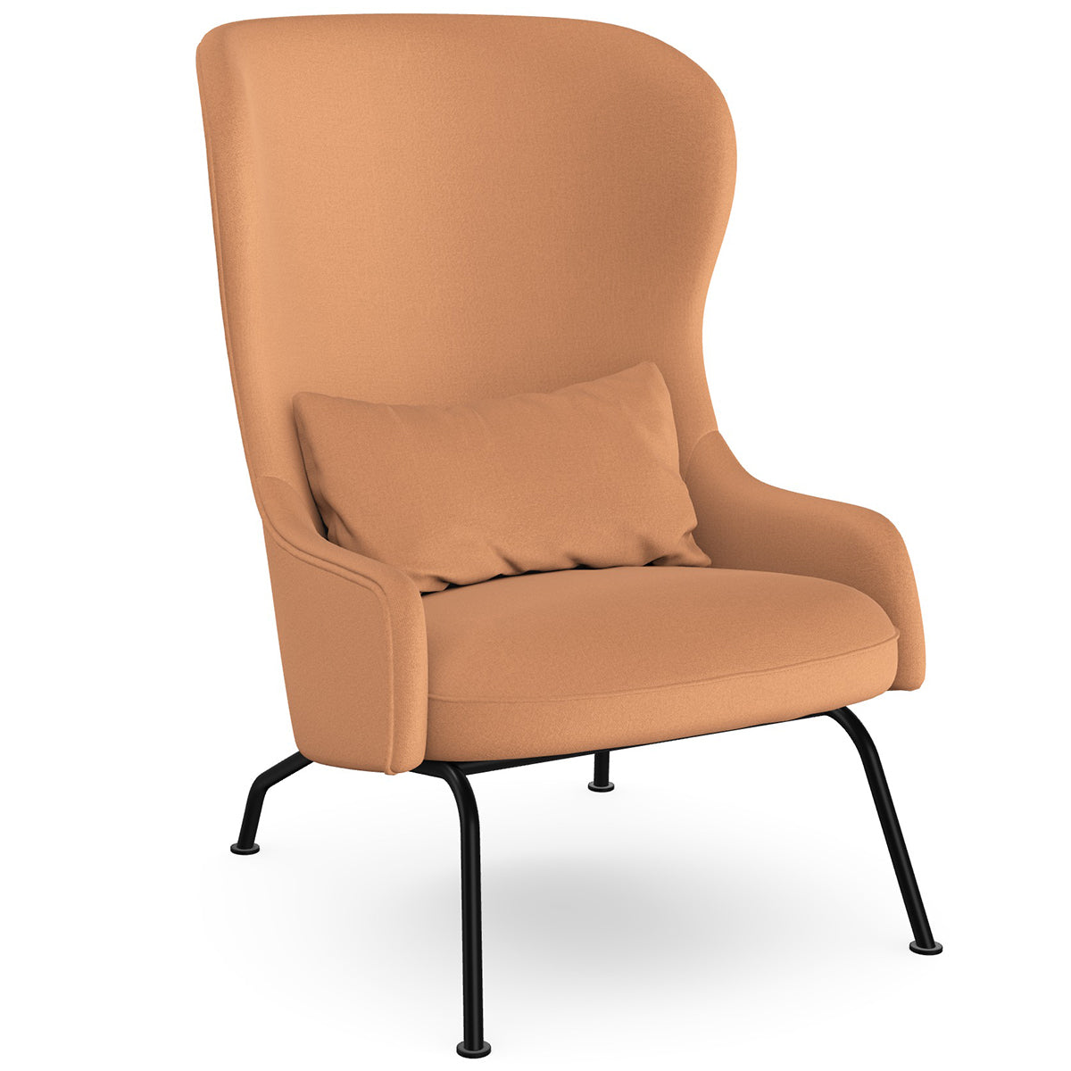 Aba Armchair with Metal Legs