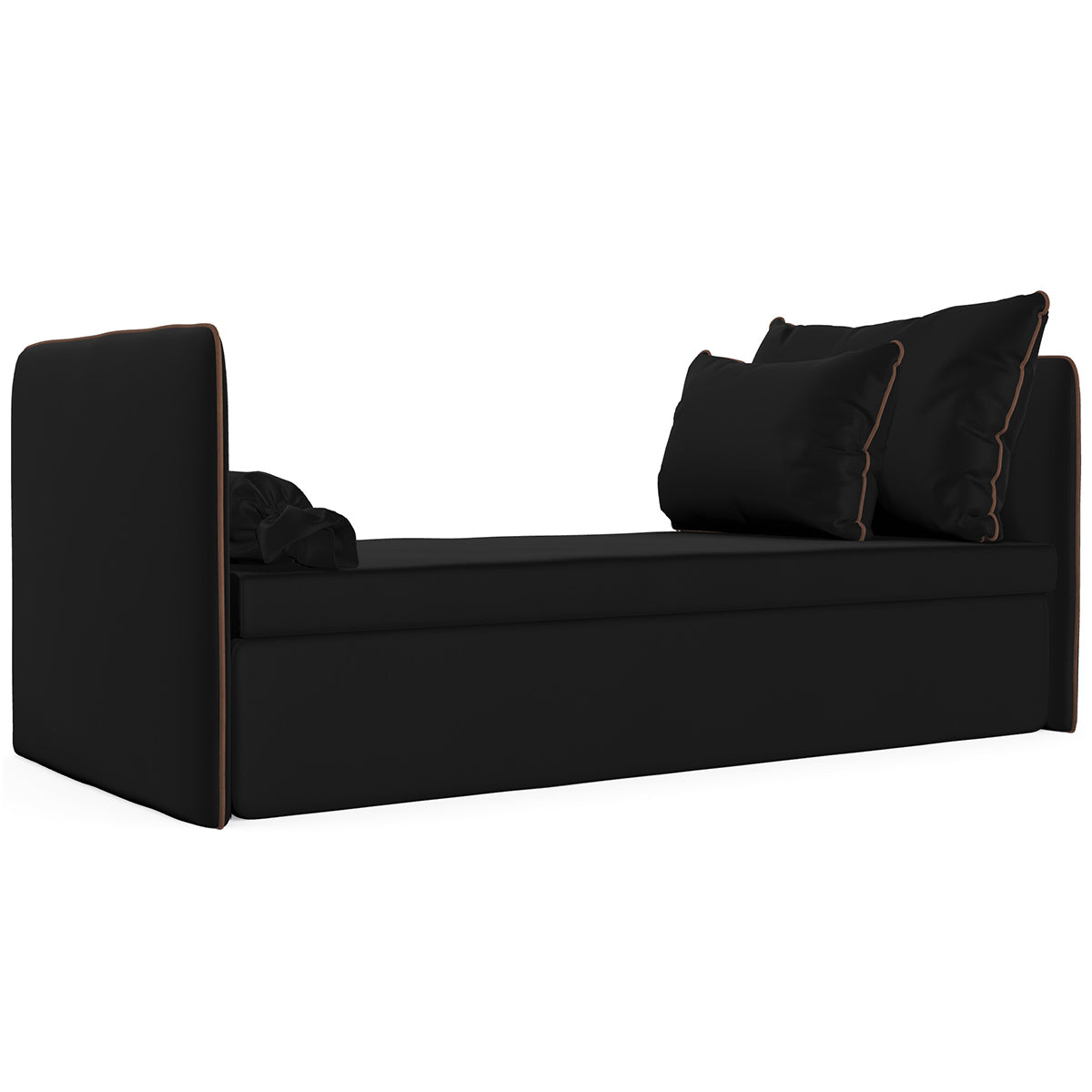 Twin Sofa Bed with Armrests