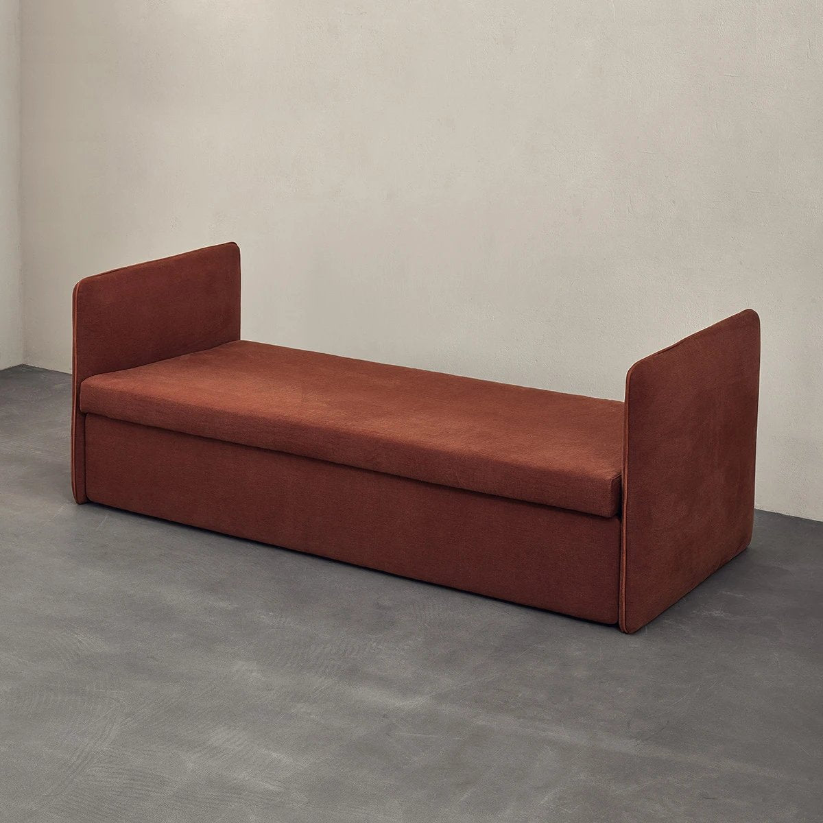 Twin Sofa Bed with Armrests