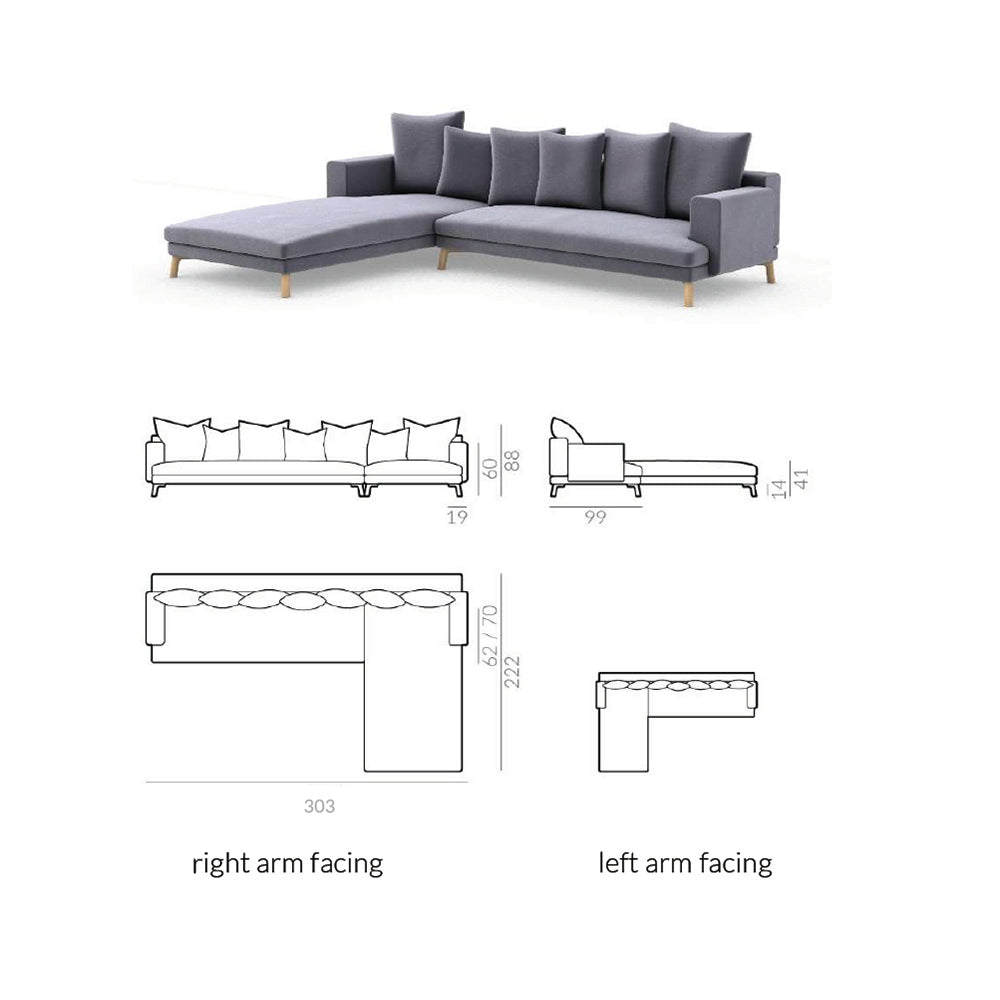 Melisa Corner Sofa
