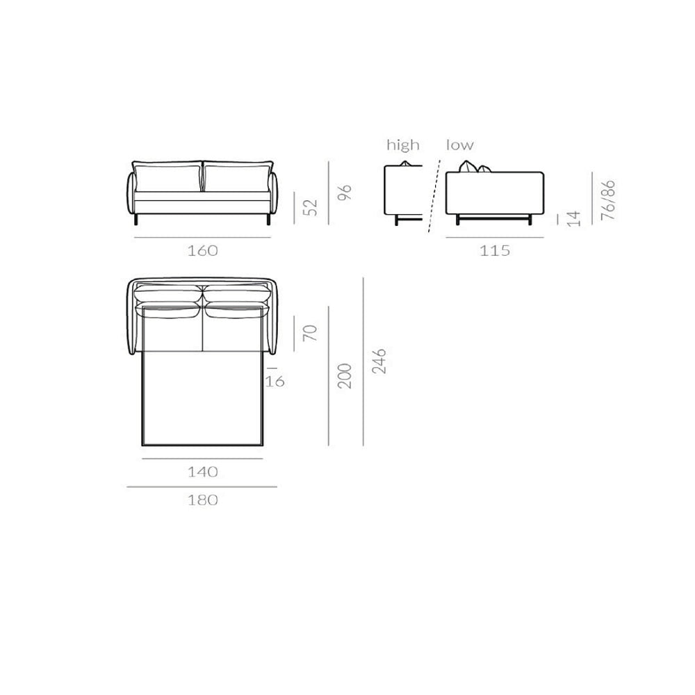 Slim Sofa Bed