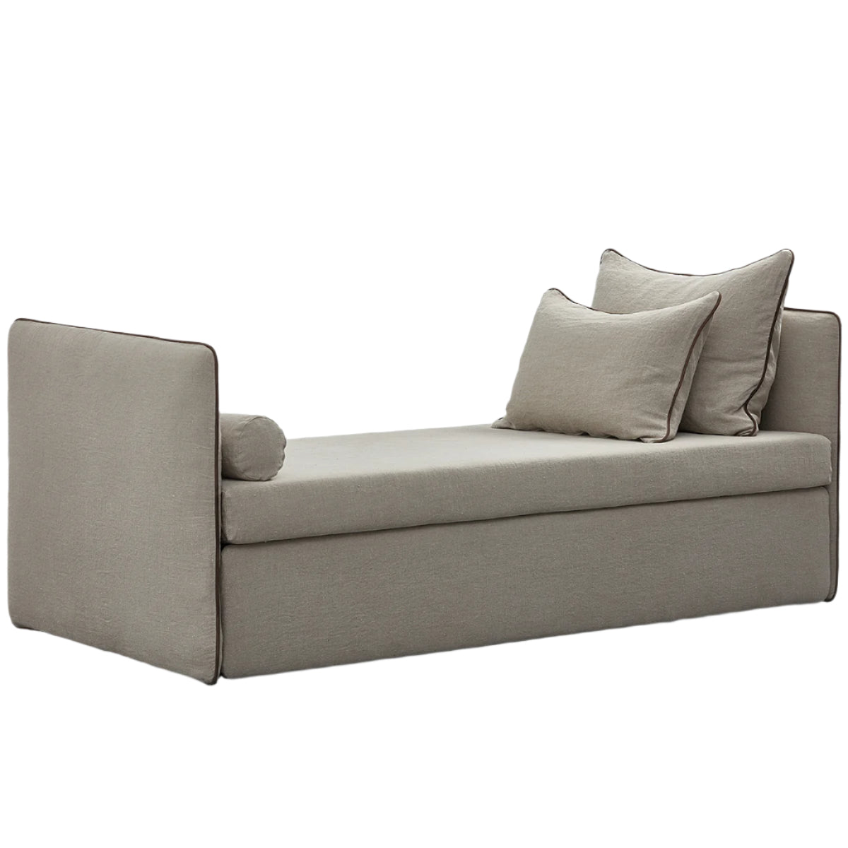 Twin Sofa Bed with Armrests