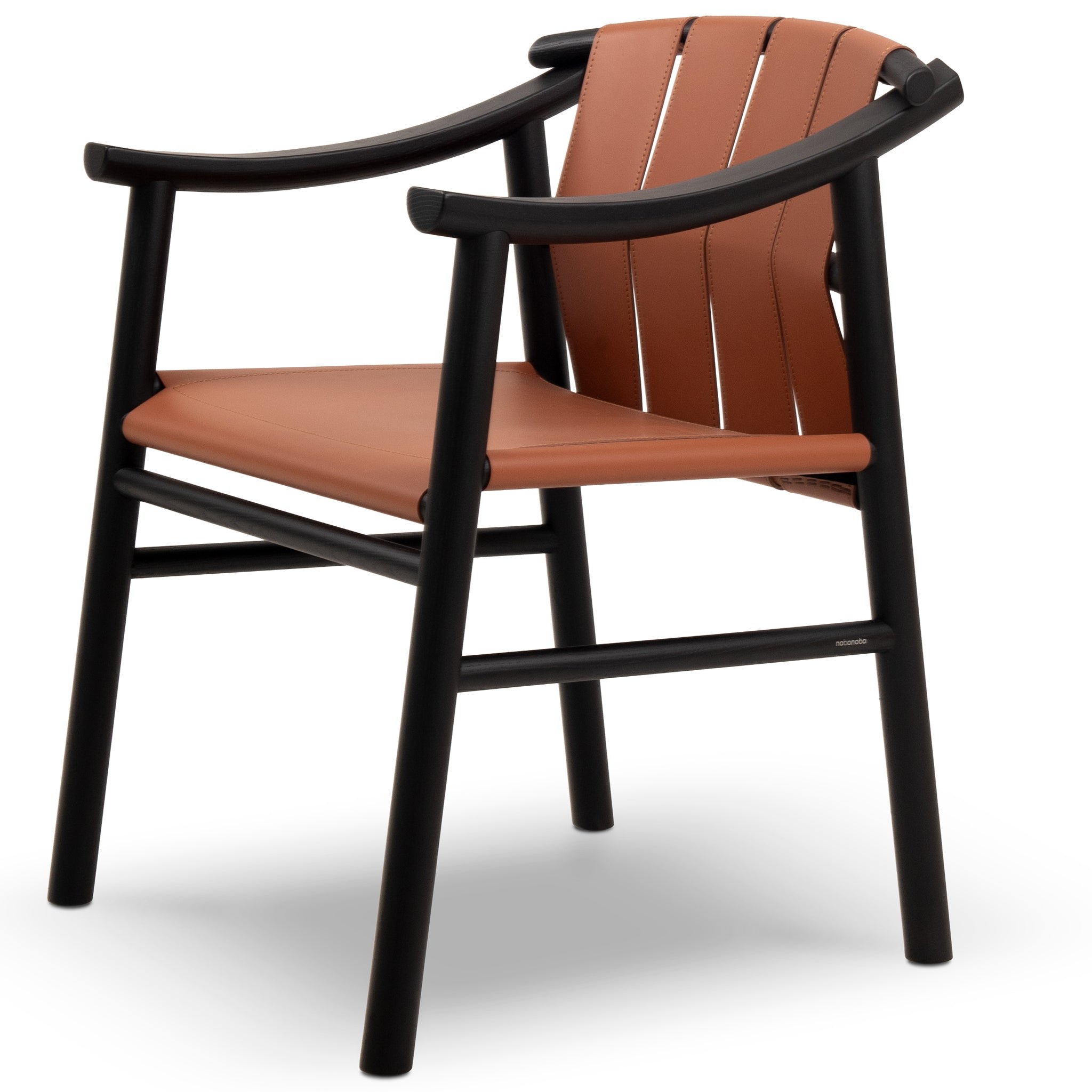 Haiku II Leather Chair with Armrests