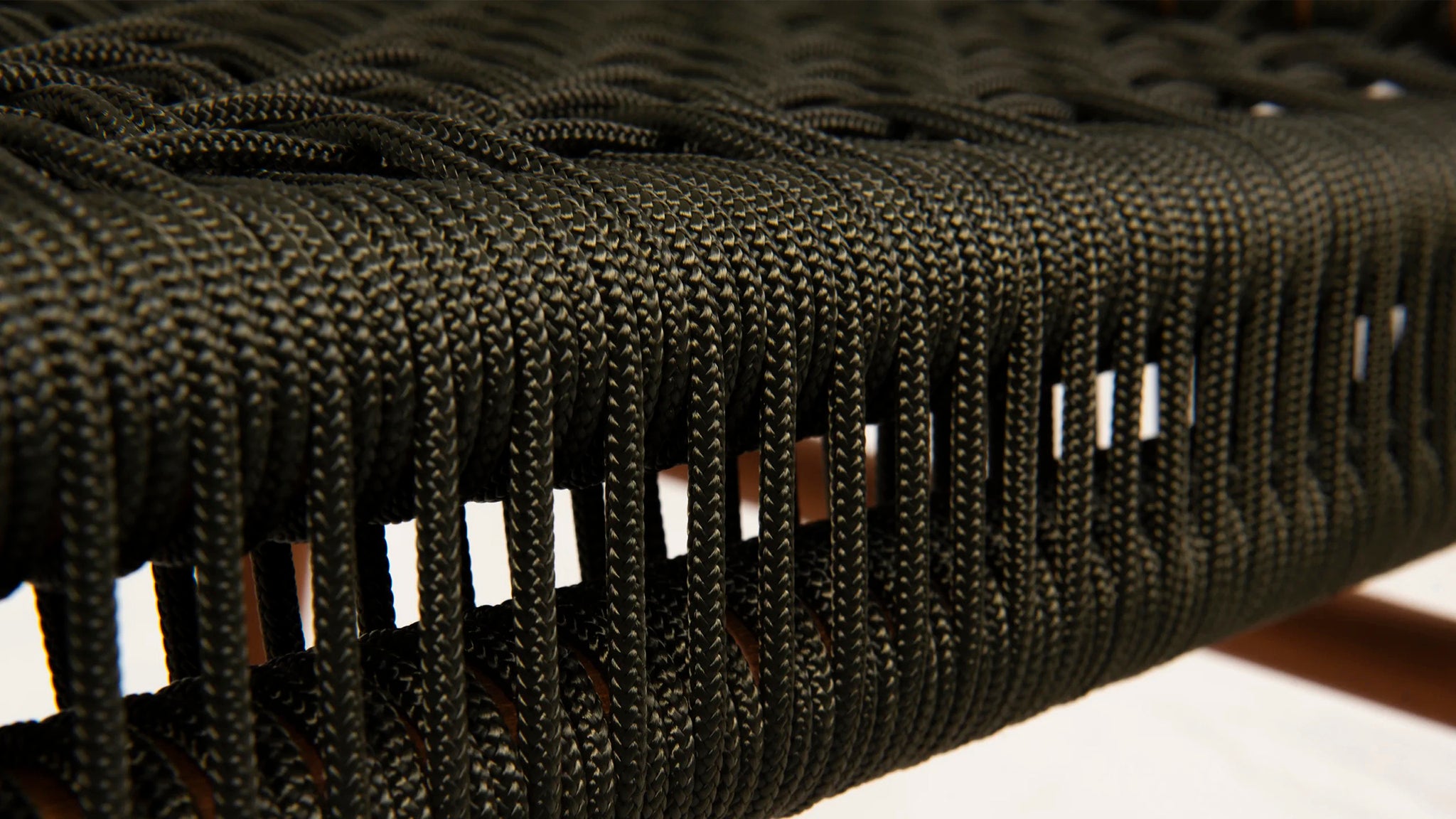 Haiku II Nautical Rope Chair with Armrests