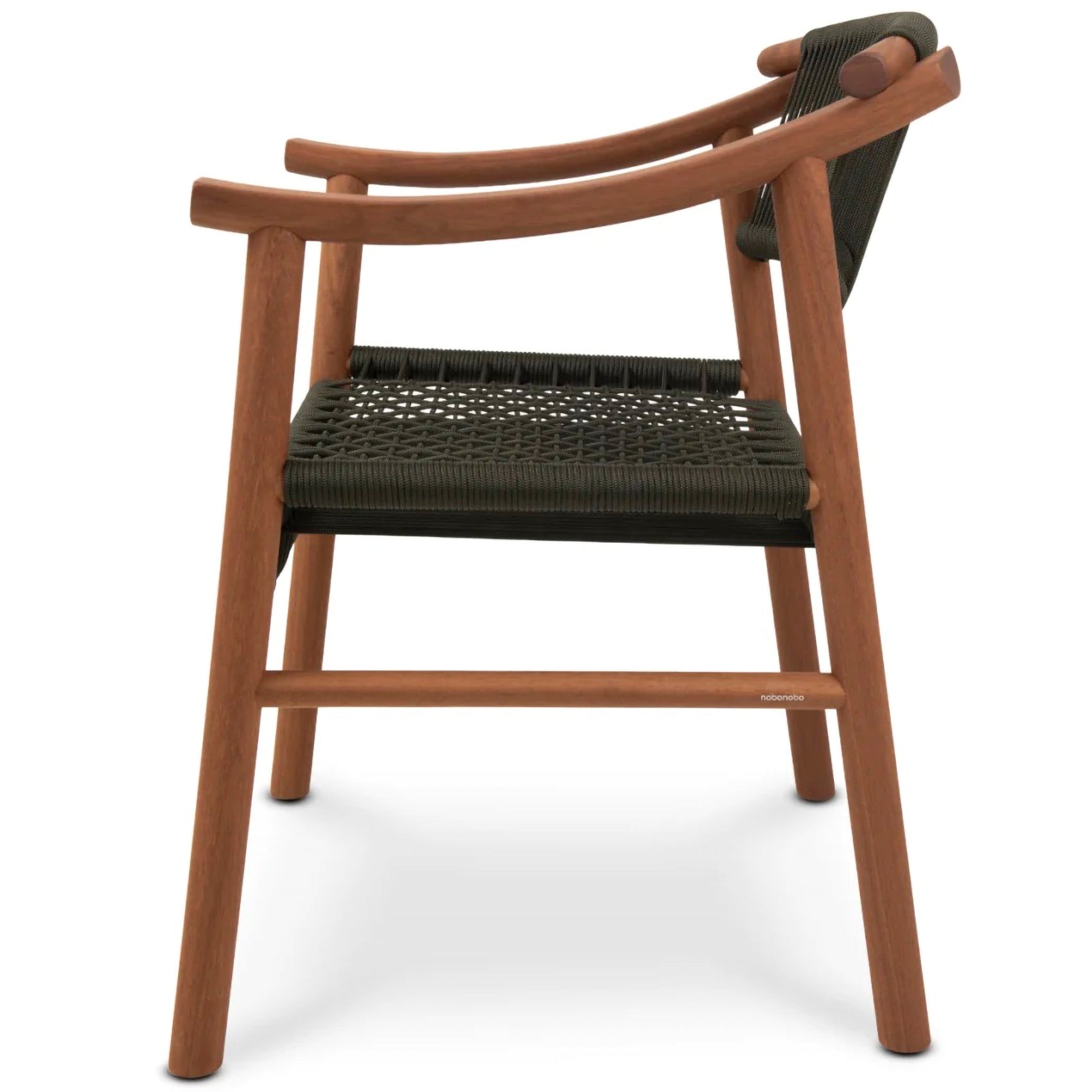 Haiku II Nautical Rope Chair with Armrests