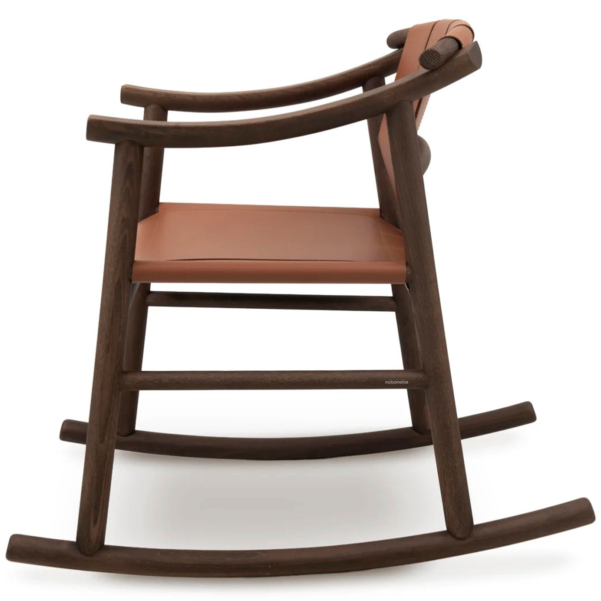 Haiku Leather Rocking Chair