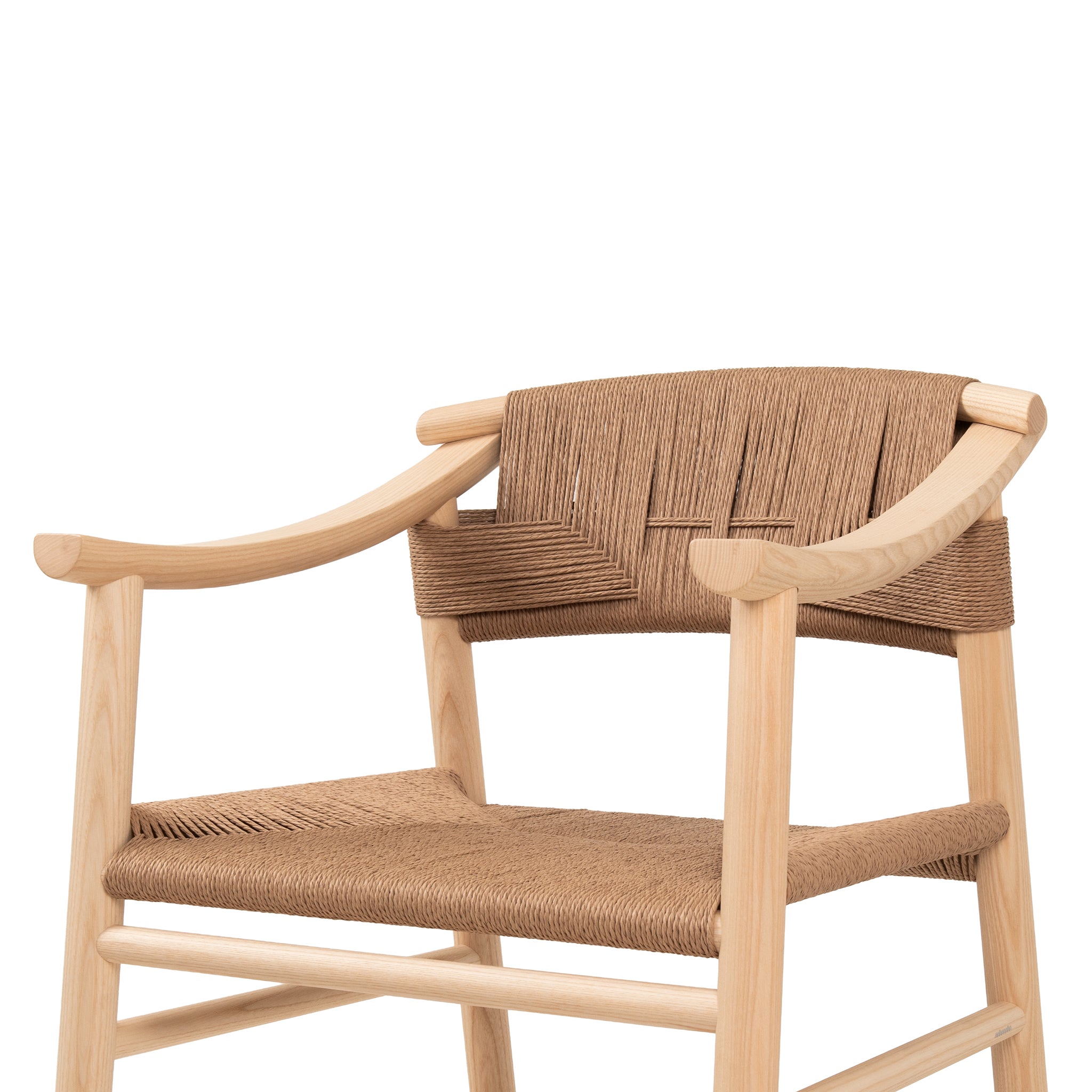 Haiku Natural Straw Rocking Chair