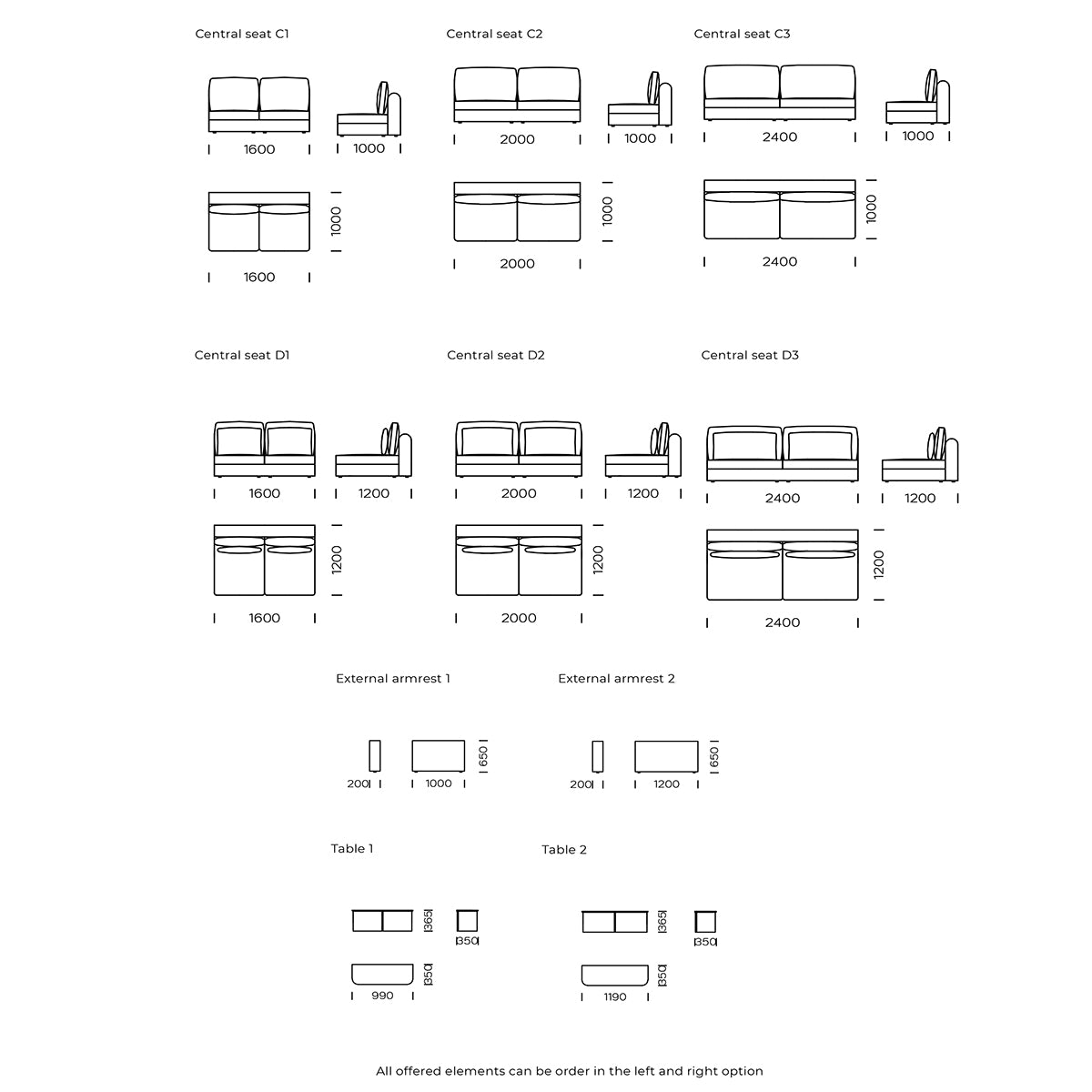 Raksa Modular Sofa - WOO .Design