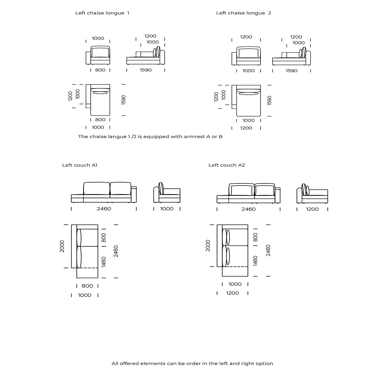 Raksa Modular Sofa - WOO .Design