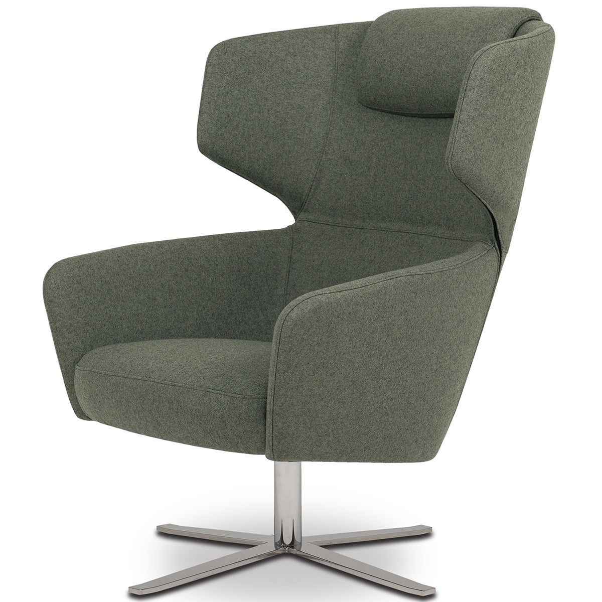 Slot Swivel Lounge Chair