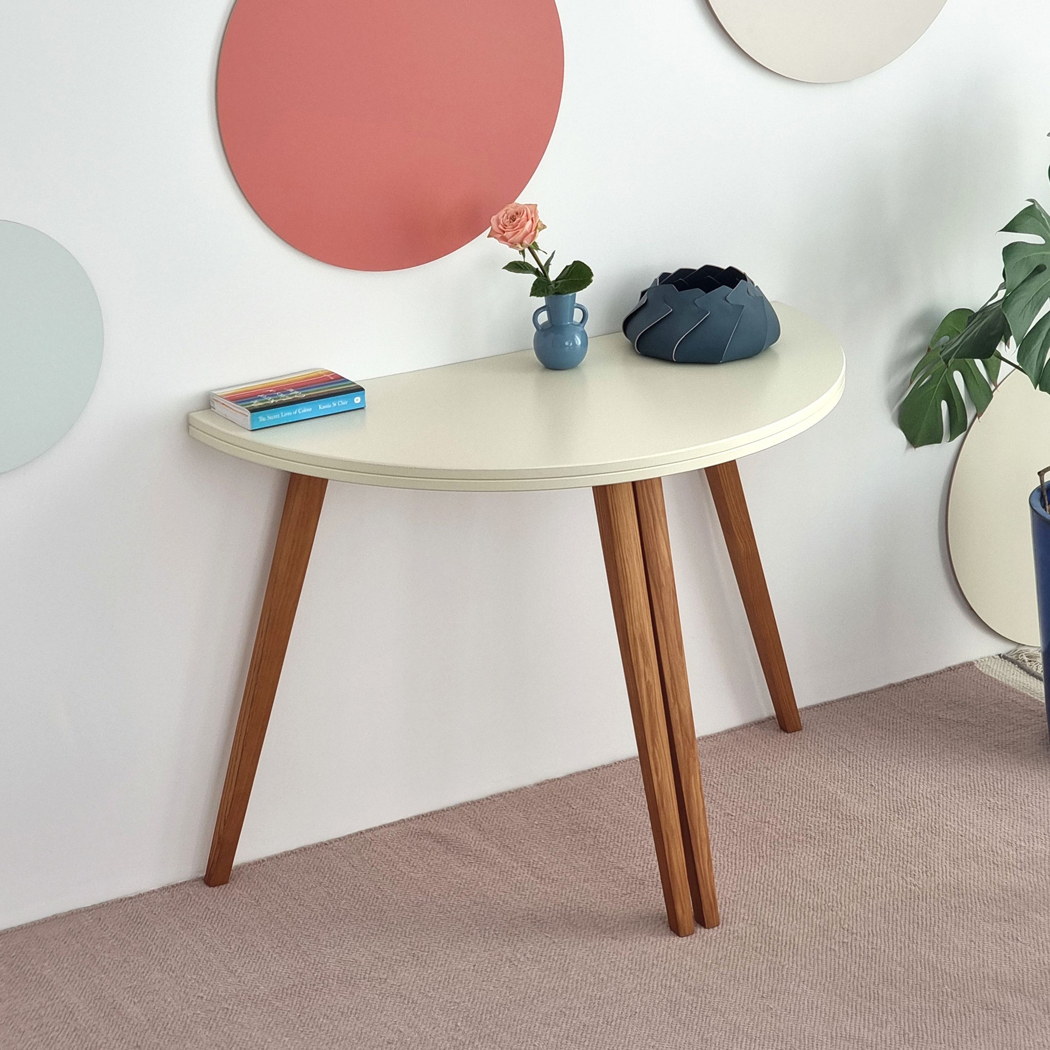 Mawi Half Moon Extendable Table