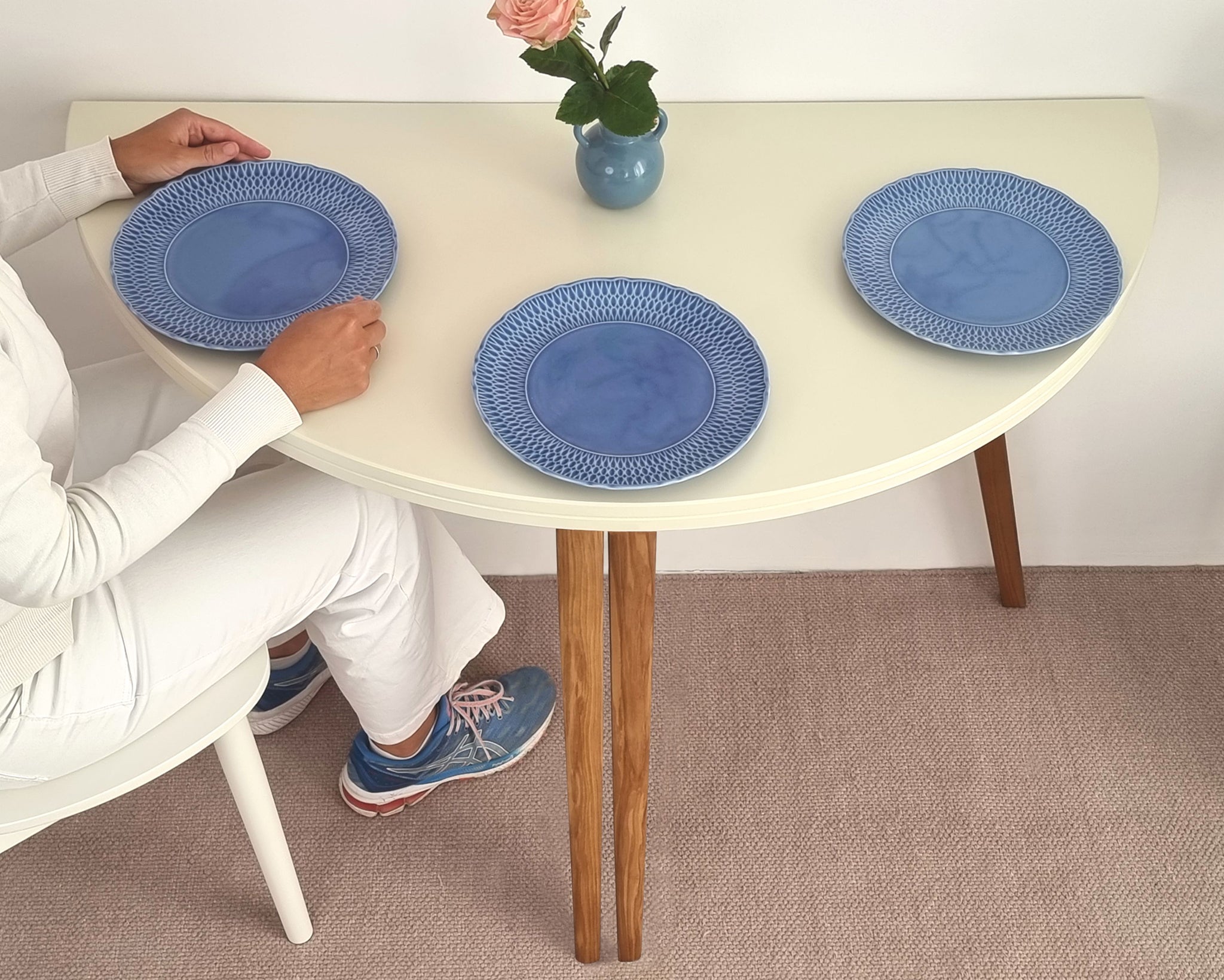 Mawi Half Moon Extendable Table