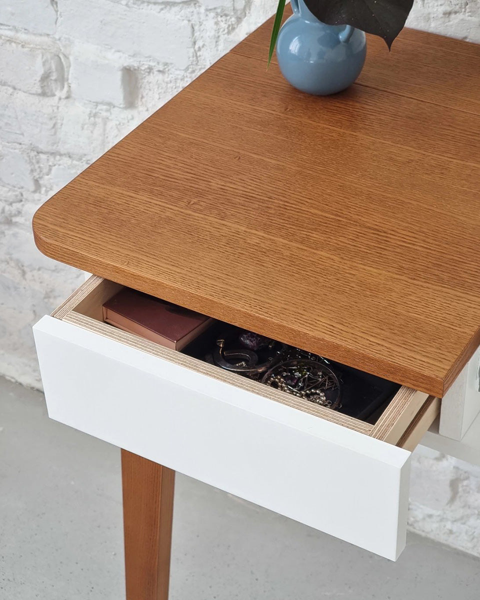 MeWise Veneered Writing Desk Dressing Table