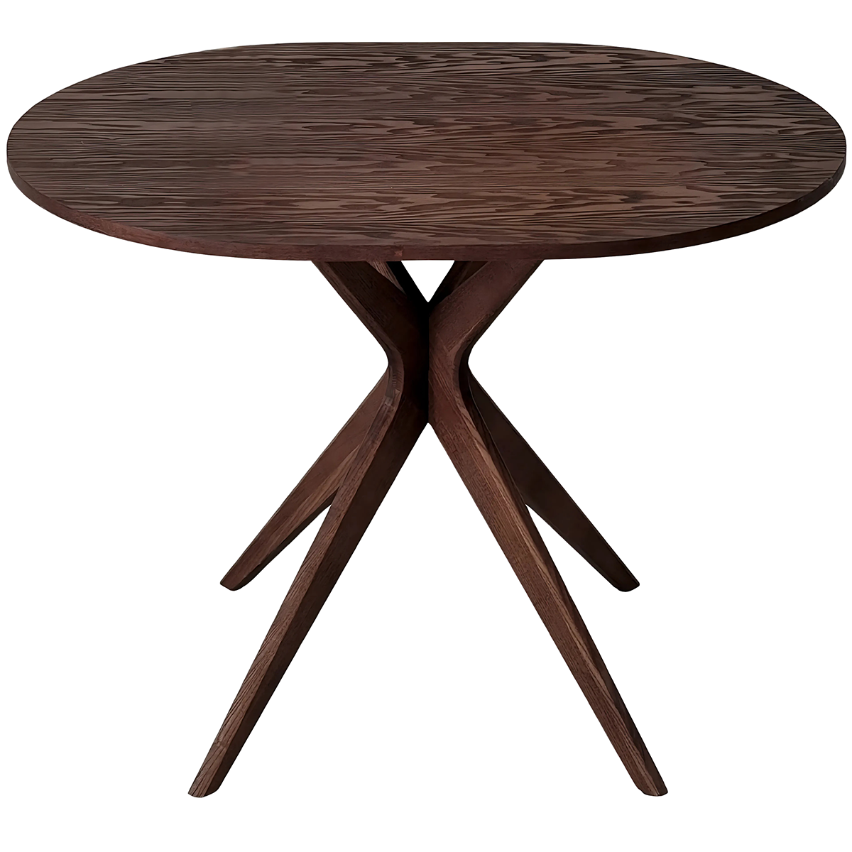 Jubi Racetrack Veneered Oval Dining Table