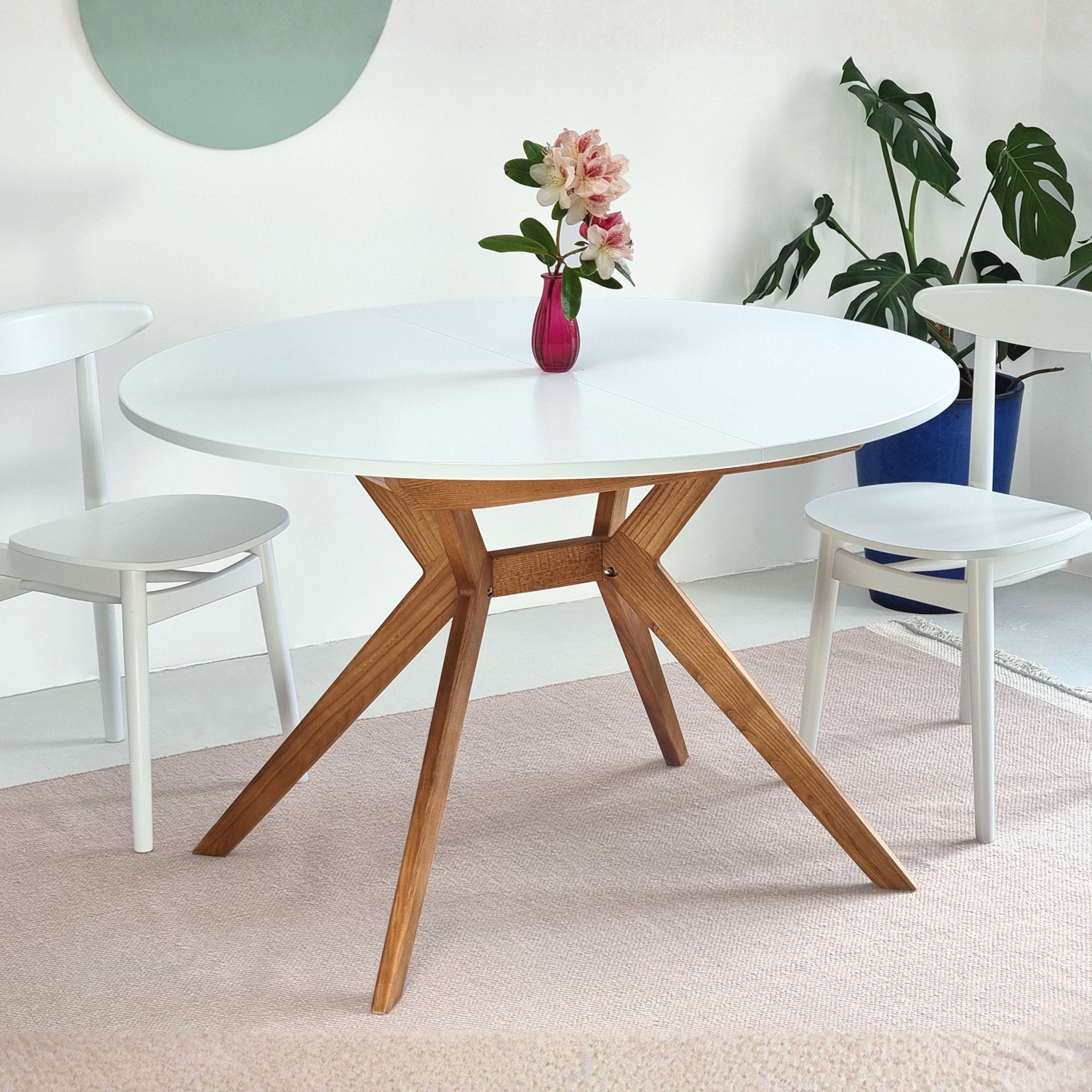 Biju Round Extendable Dining Table