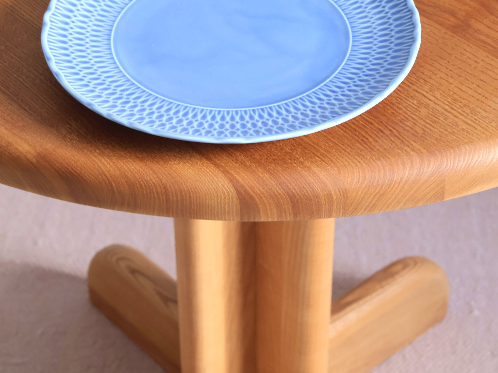 Dega Wooden Round Dining Table