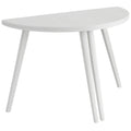 Mawi Half Moon Veneered Extendable Table
