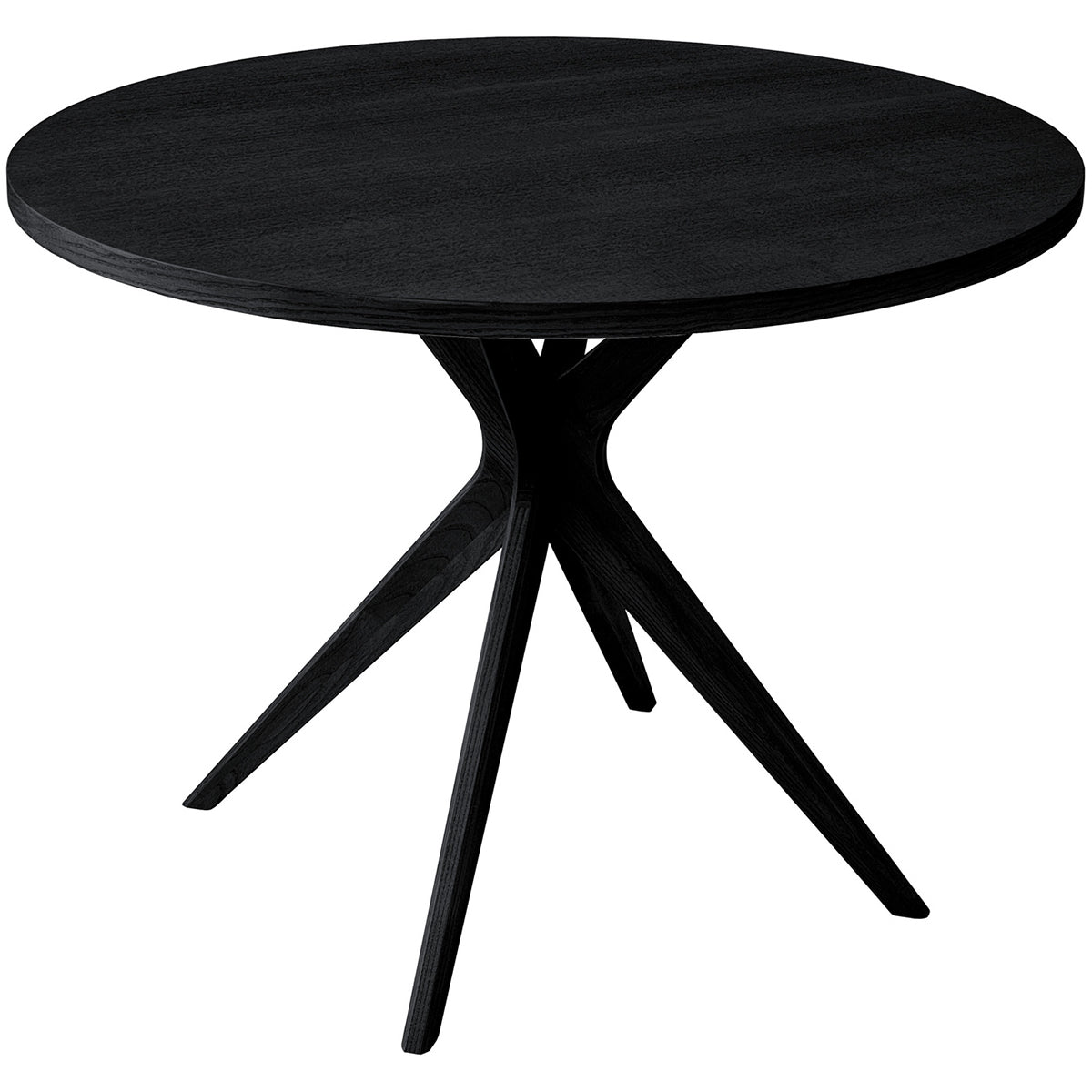 Jubi Bold Round Veneered Dining Table - WOO .Design