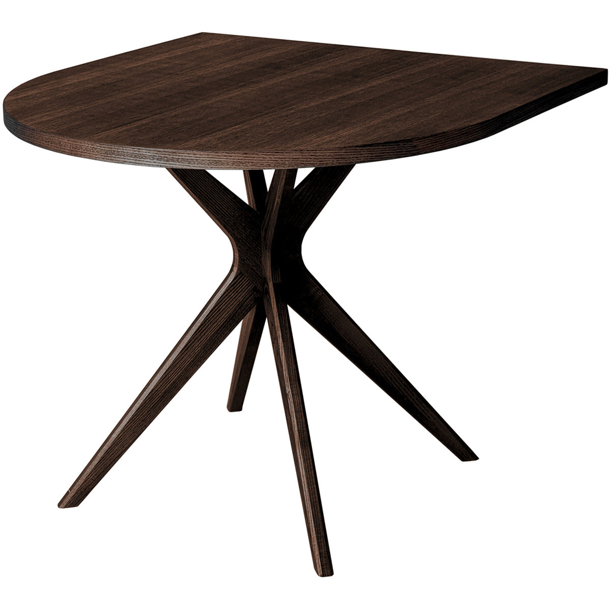 Jubi Half Racetrack Veneered Dining Table - WOO .Design