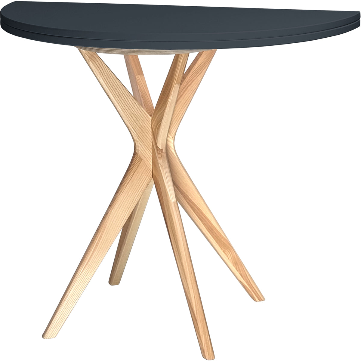 Jubi Halfround Extendable Dining Table