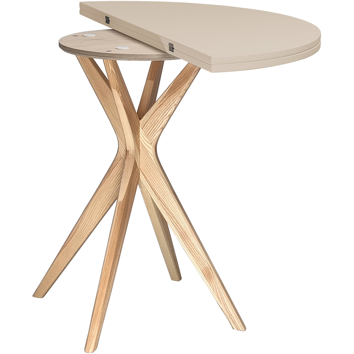 Jubi Halfround Extendable Dining Table - WOO .Design