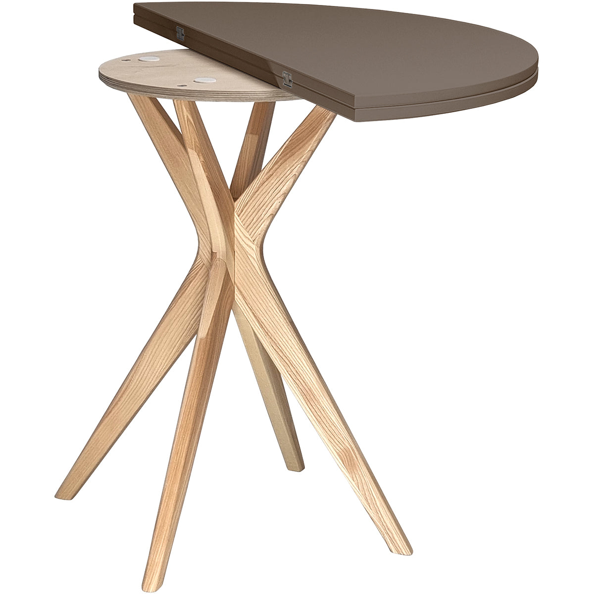 Jubi Halfround Extendable Dining Table - WOO .Design