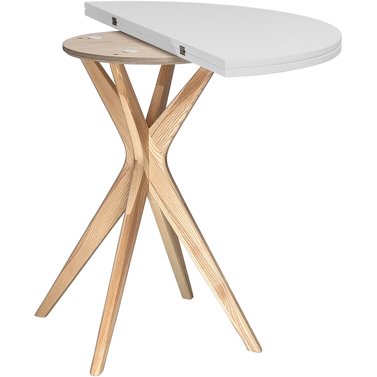 Jubi Halfround Extendable Dining Table - WOO .Design