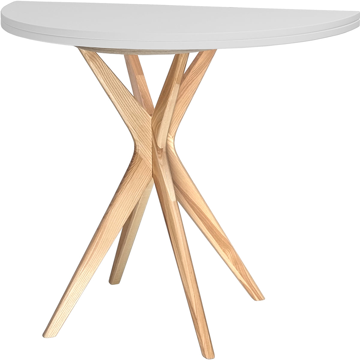 Jubi Halfround Extendable Dining Table - WOO .Design