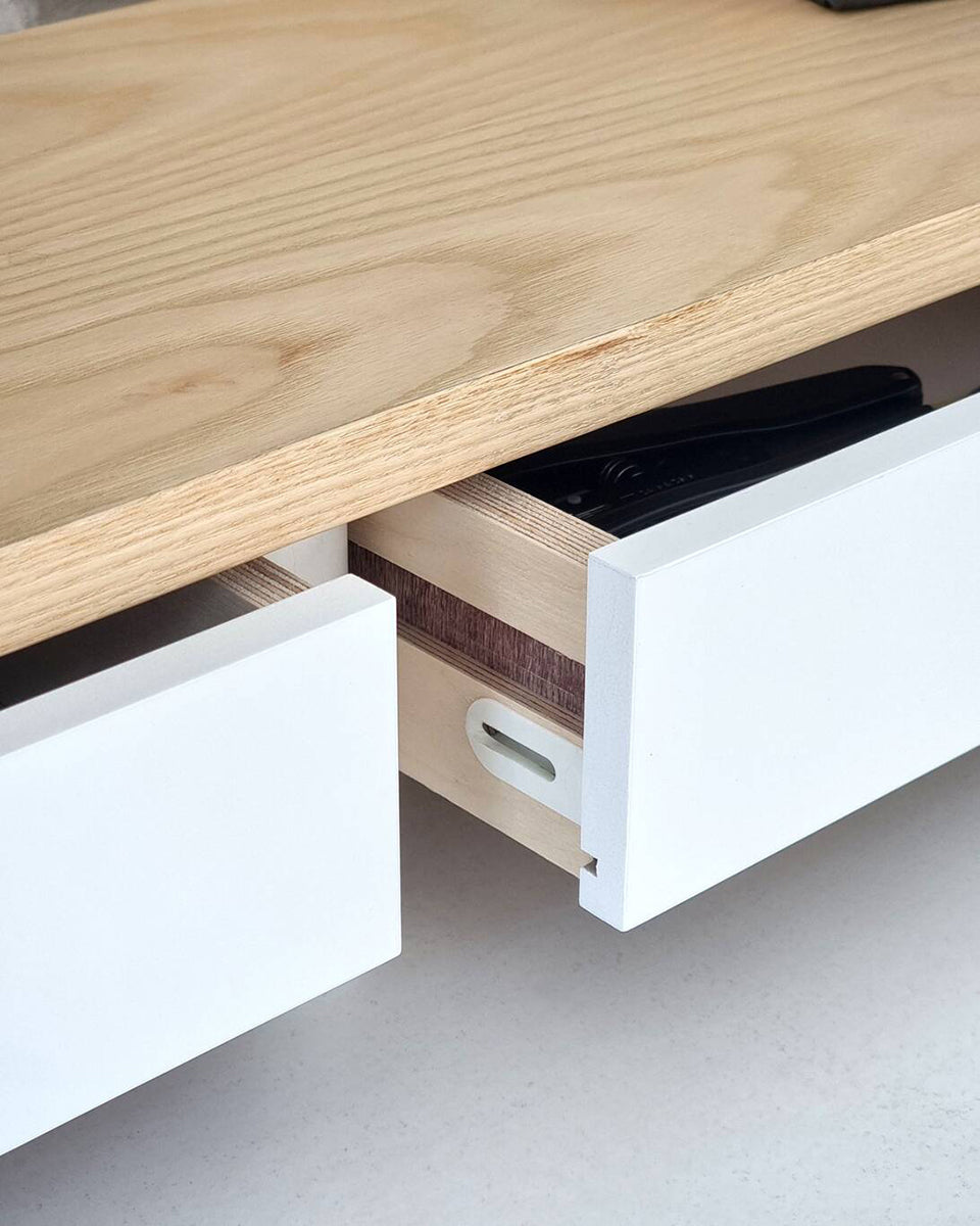 Jubi Monitor Stand with Drawer - WOO .Design