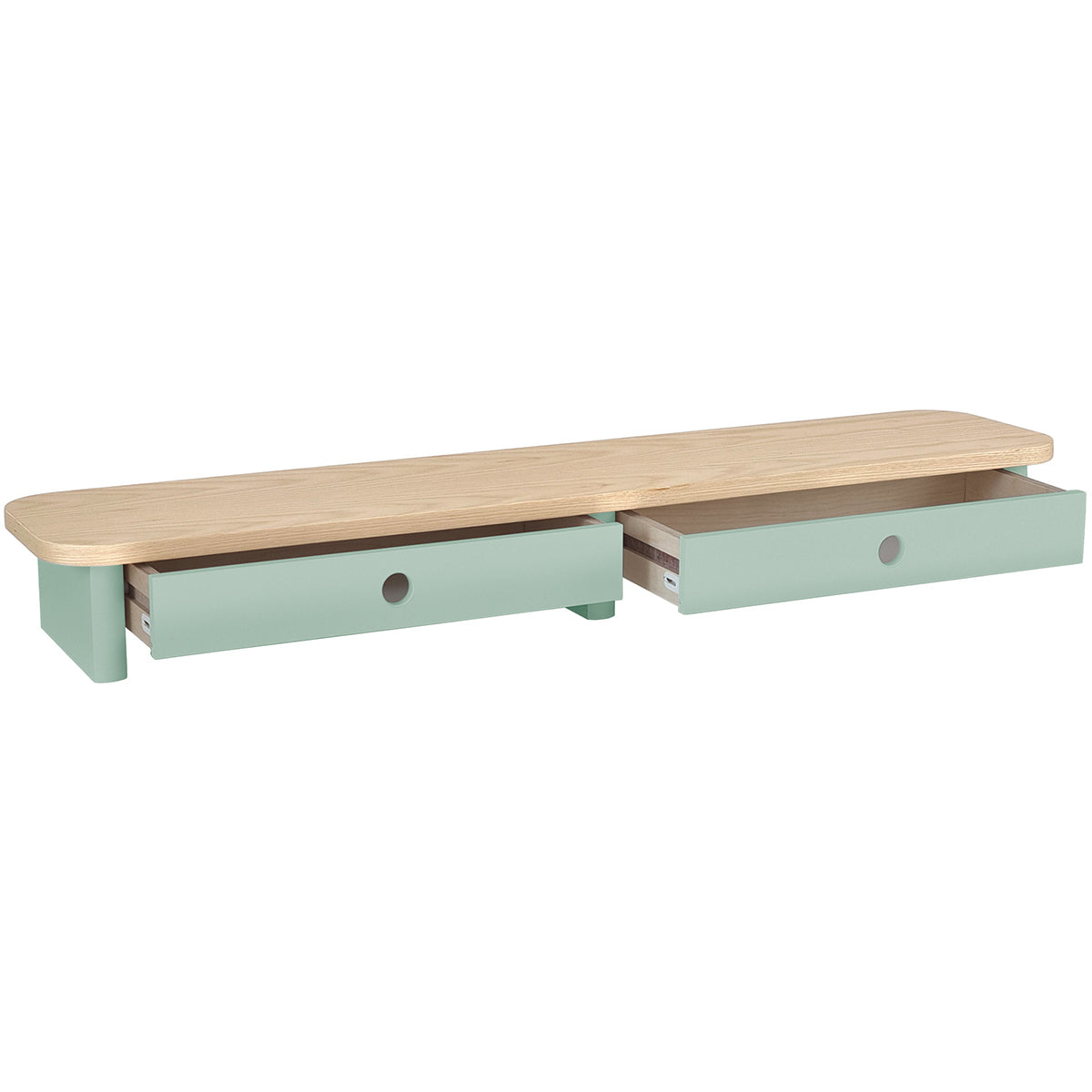 Jubi Monitor Stand with Drawer - WOO .Design