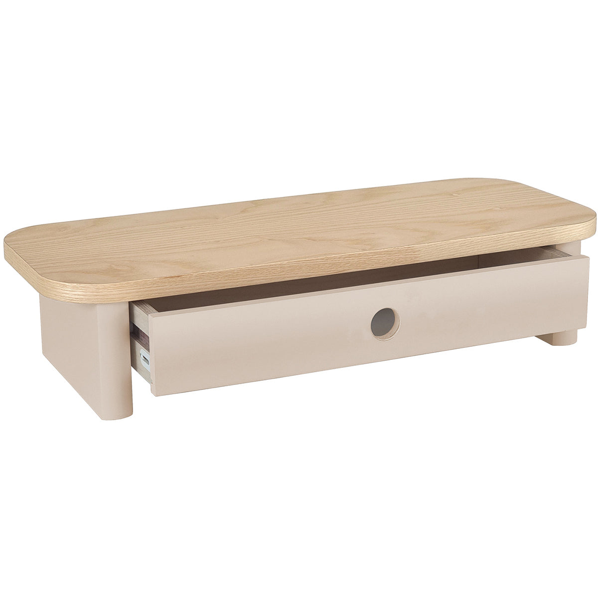 Jubi Monitor Stand with Drawer - WOO .Design