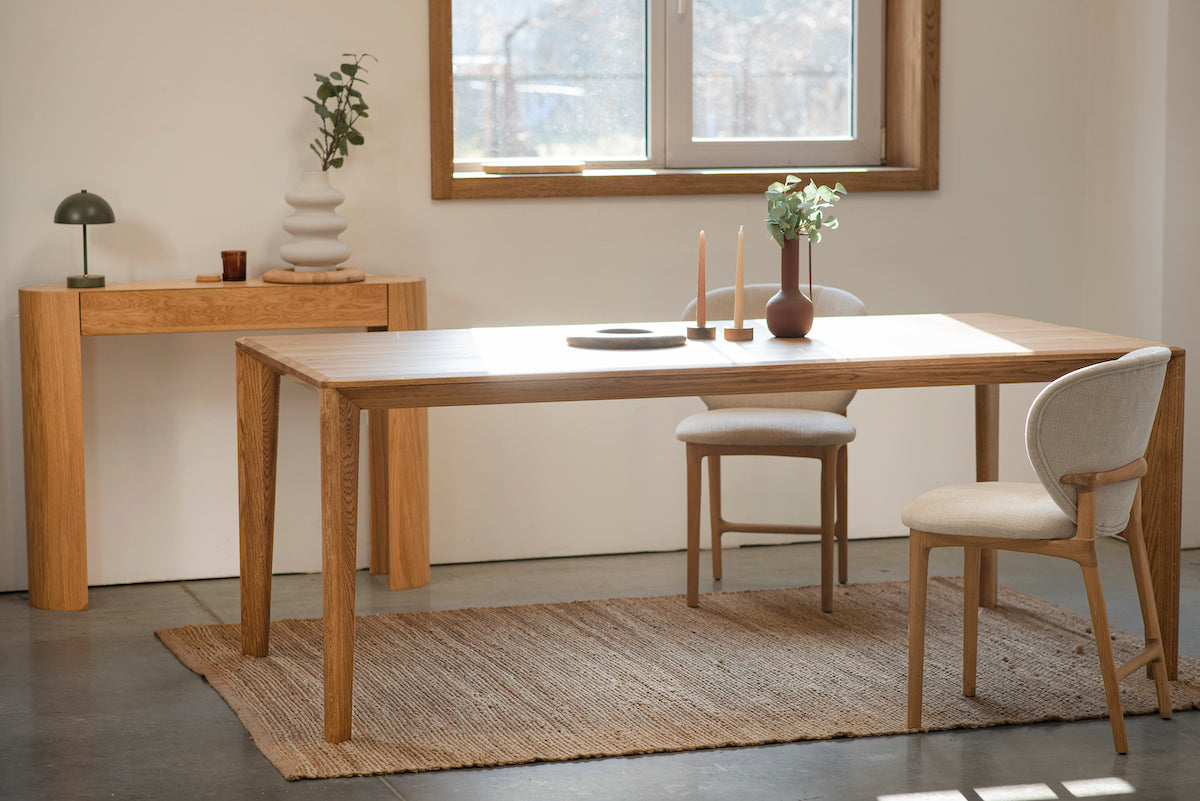 Bocca Oak Dining Table