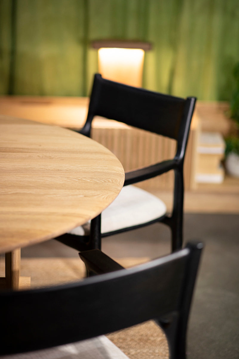 Olio Oak Round Dining Table