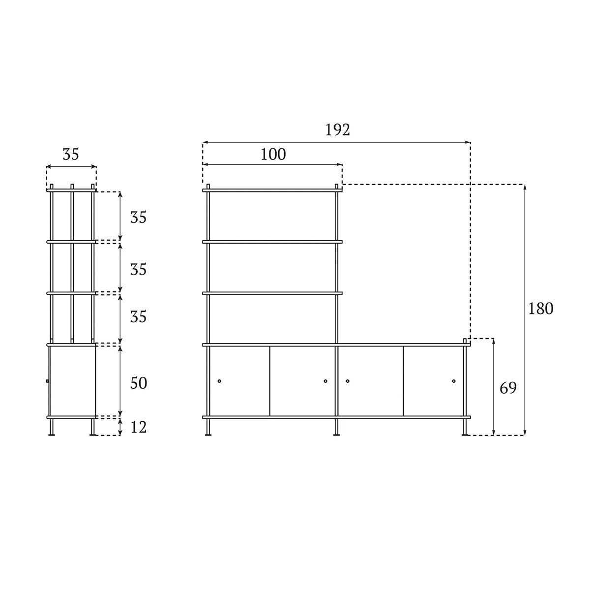 BAVA 200 Shelving System