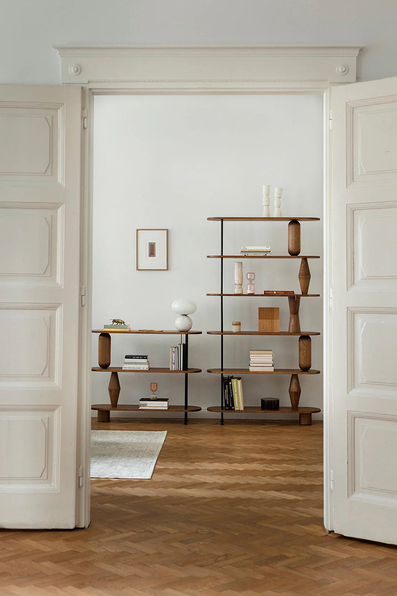Vazoo 4 Oak Wood Bookcase