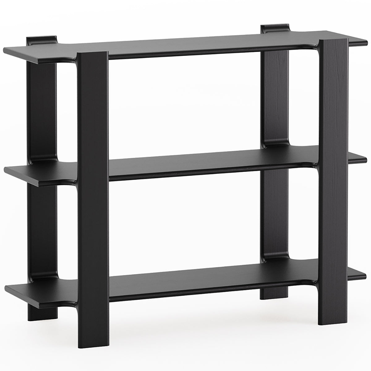 Ligo 3 Oak Wood Bookcase