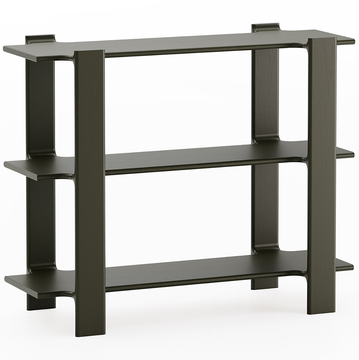 Ligo 3 Oak Wood Bookcase