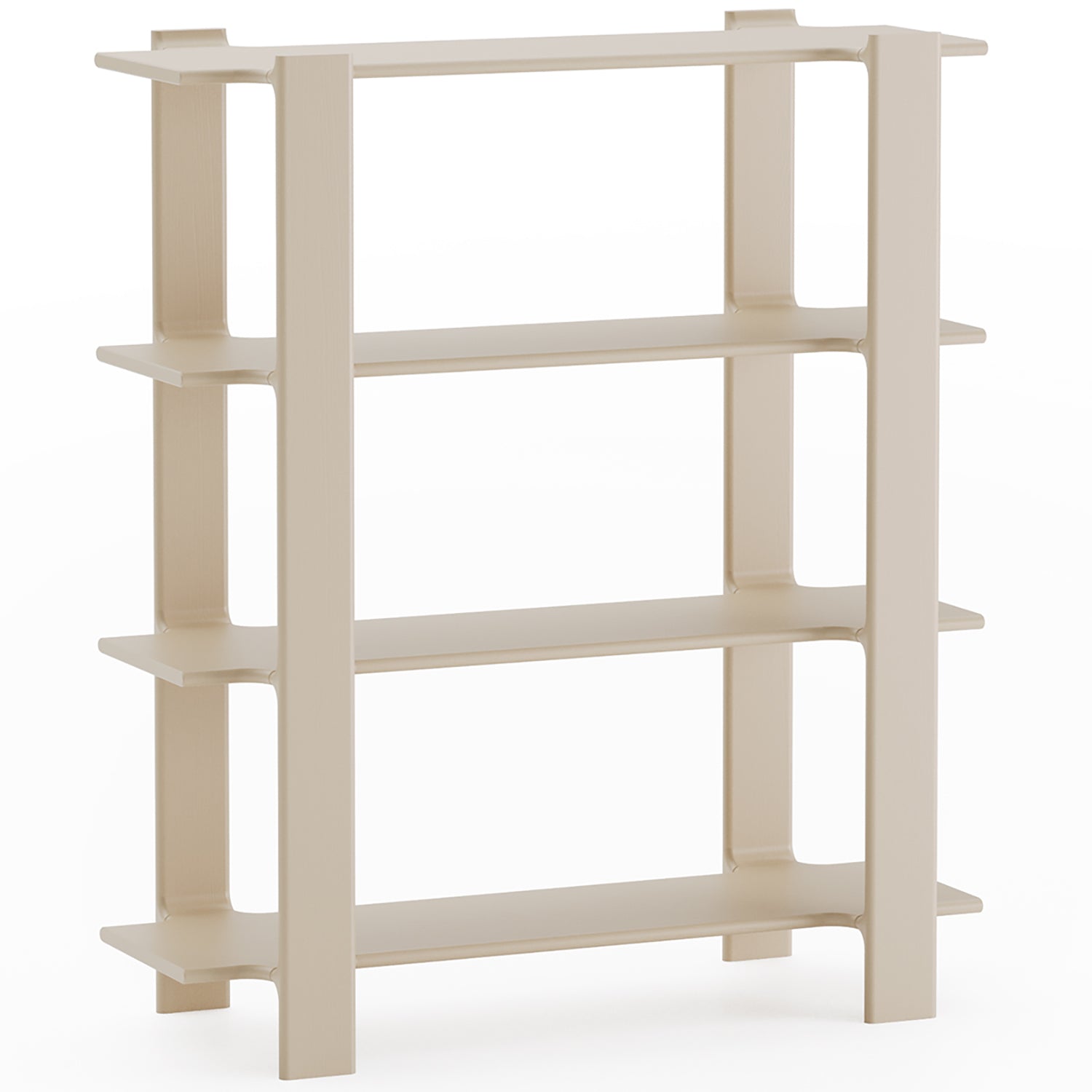 Ligo 4 Oak Wood Bookcase