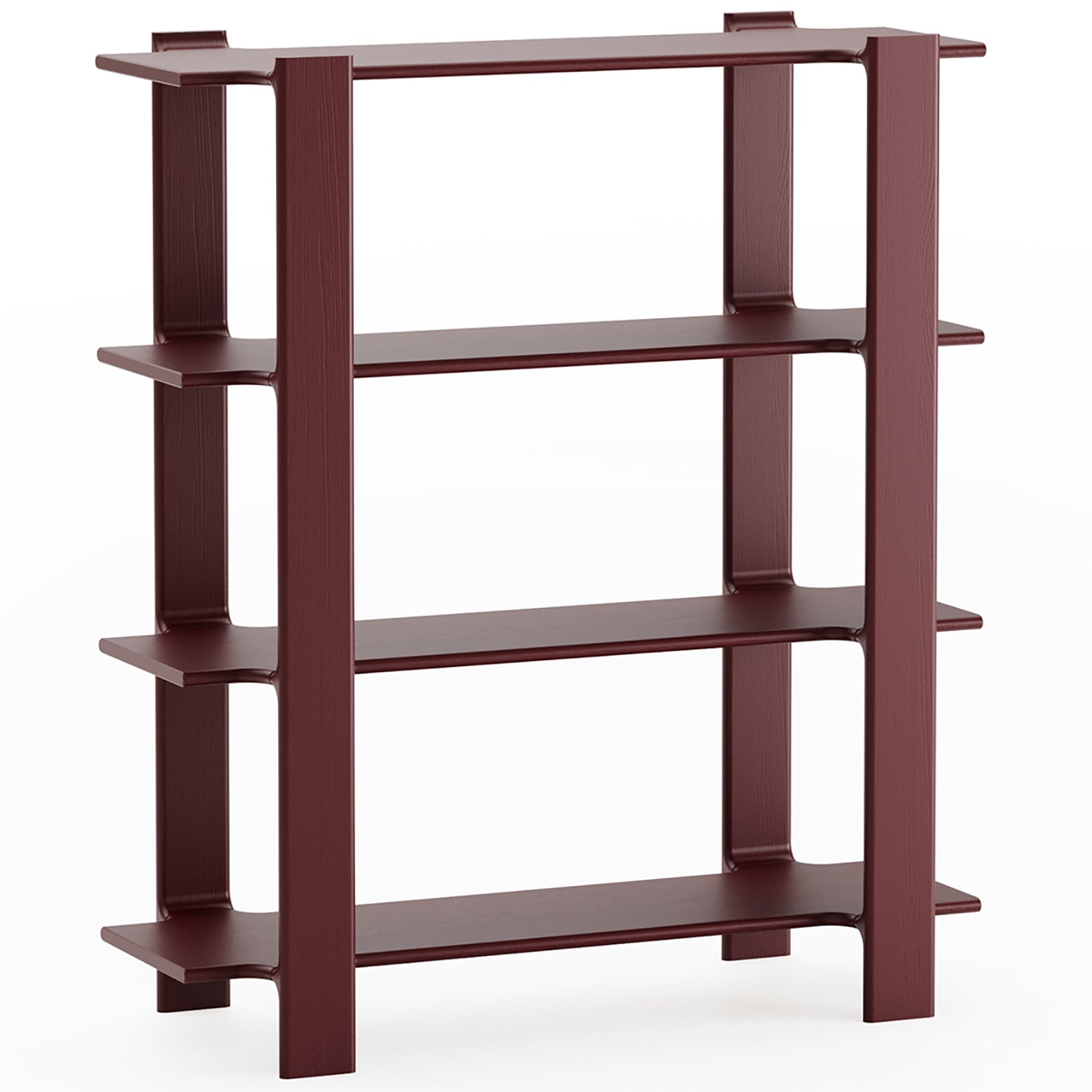 Ligo 4 Oak Wood Bookcase