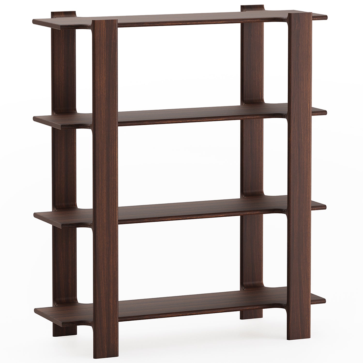 Ligo 4 Oak Wood Bookcase