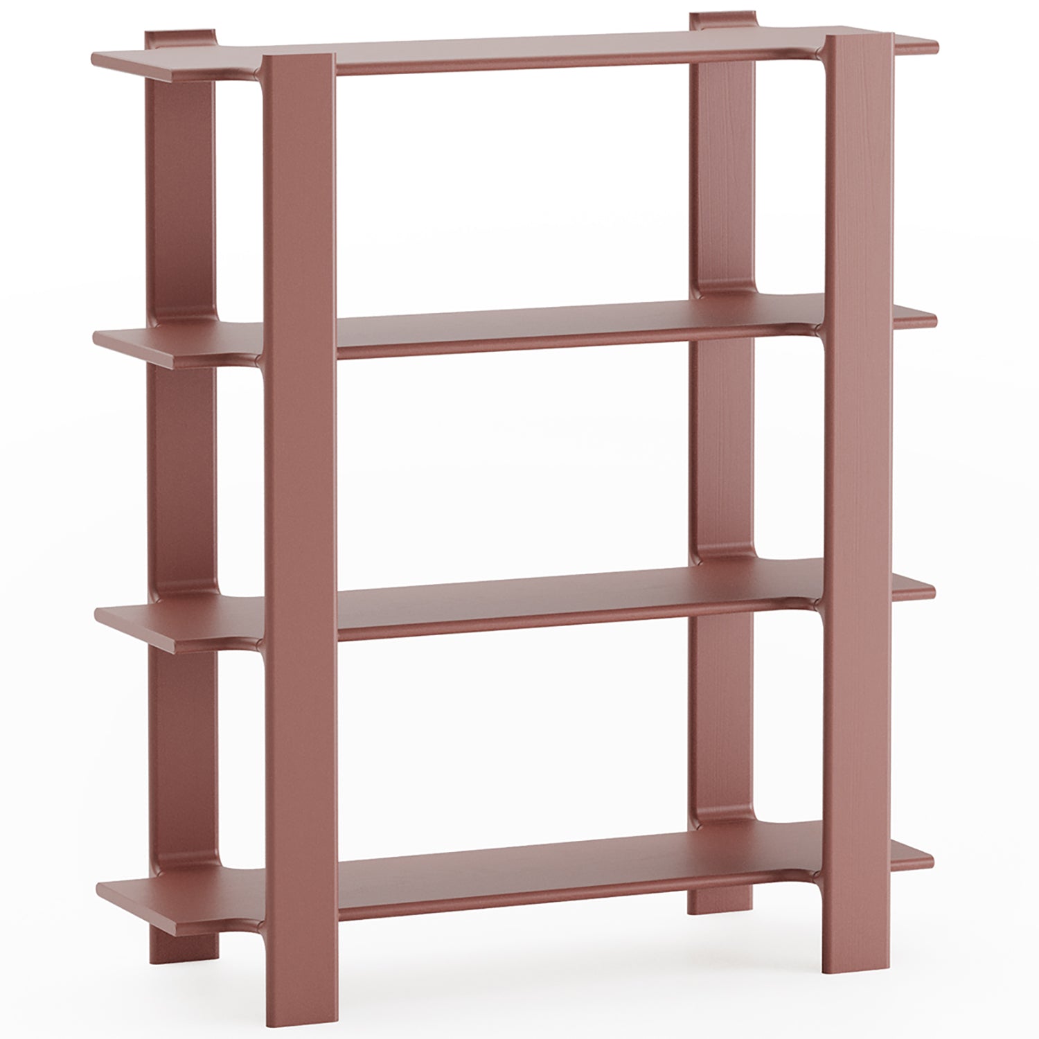 Ligo 4 Oak Wood Bookcase