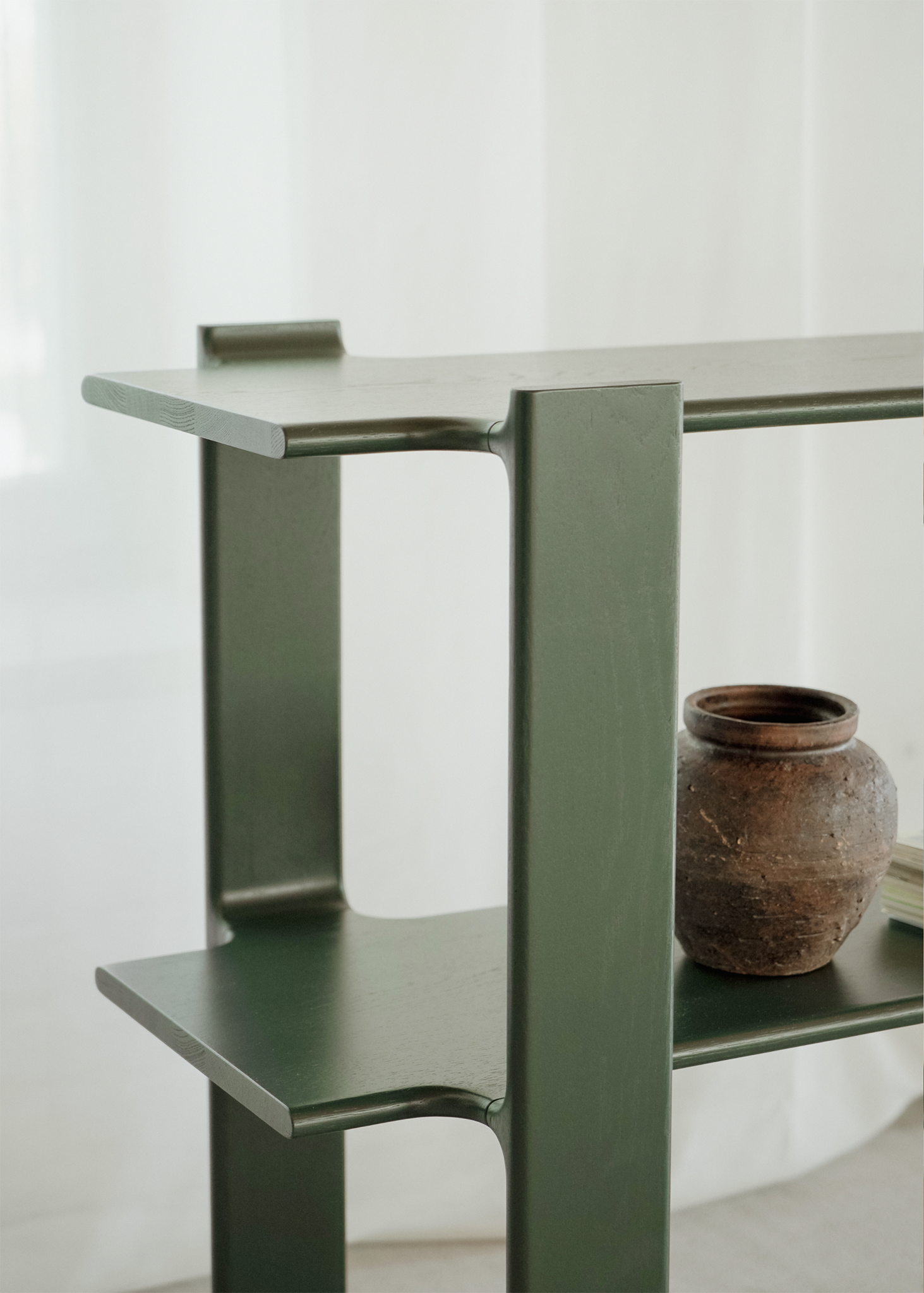 Ligo Duo 3 Oak Wood Bookcase