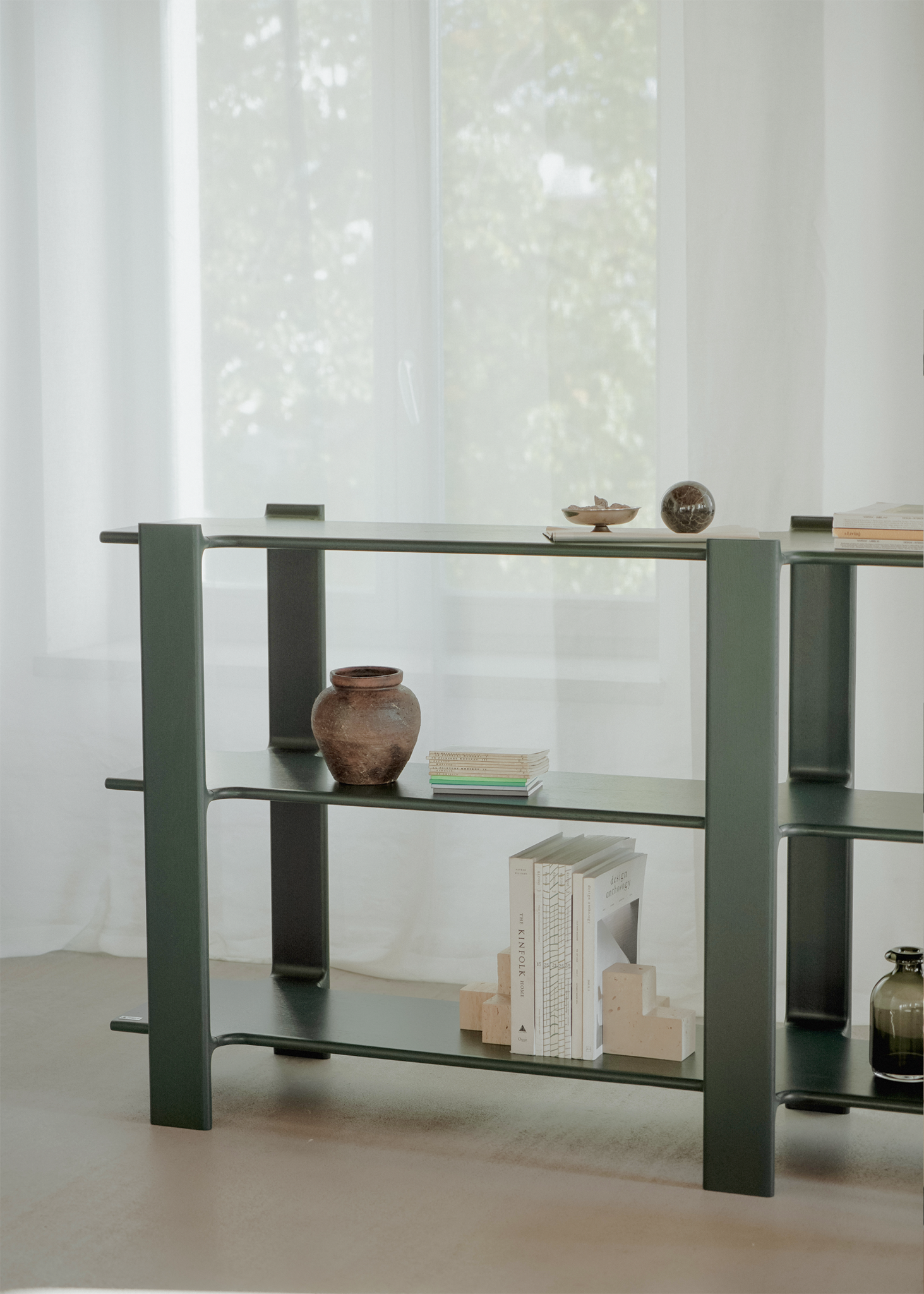 Ligo Duo 3 Oak Wood Bookcase