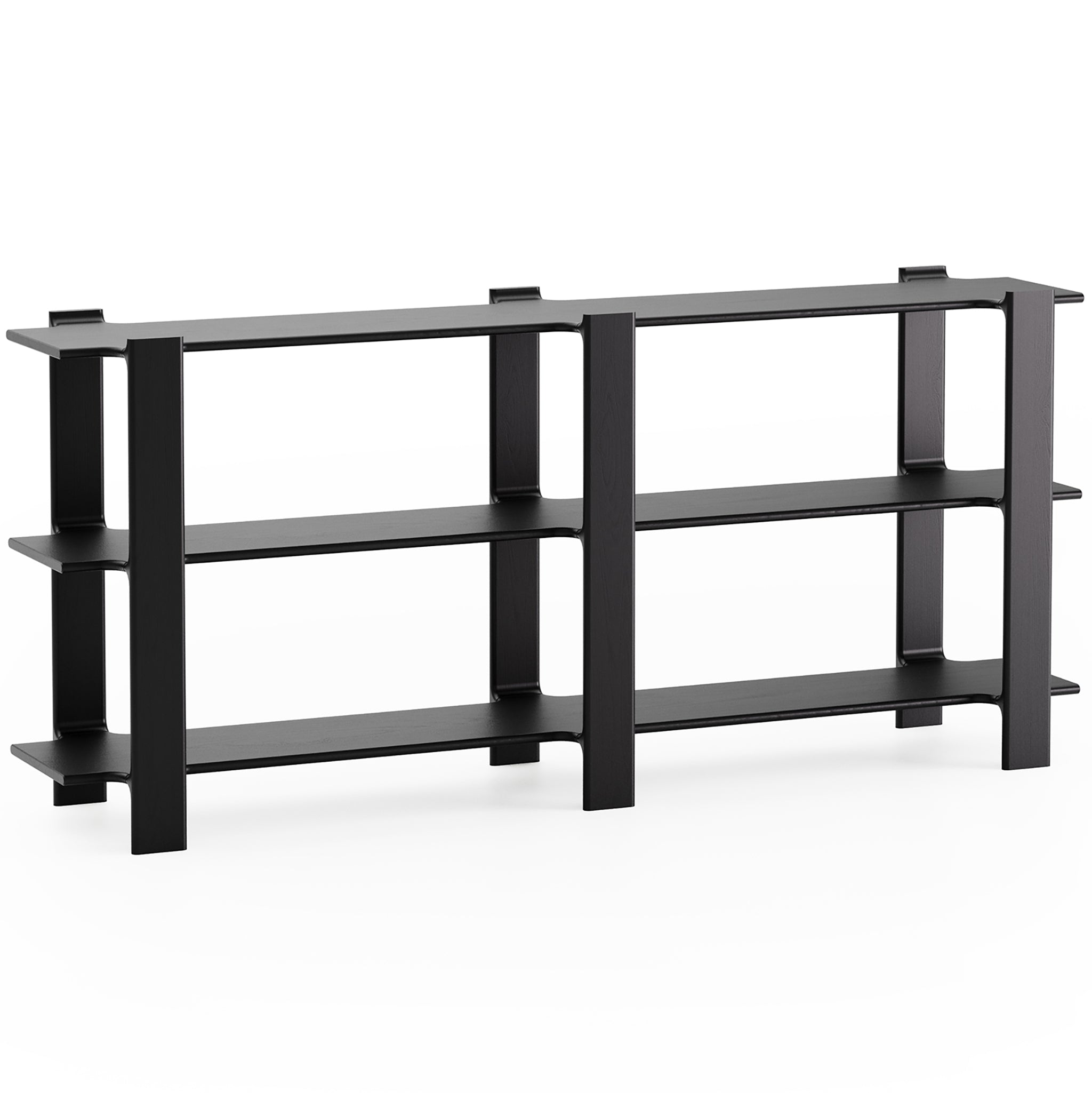 Ligo Duo 3 Oak Wood Bookcase