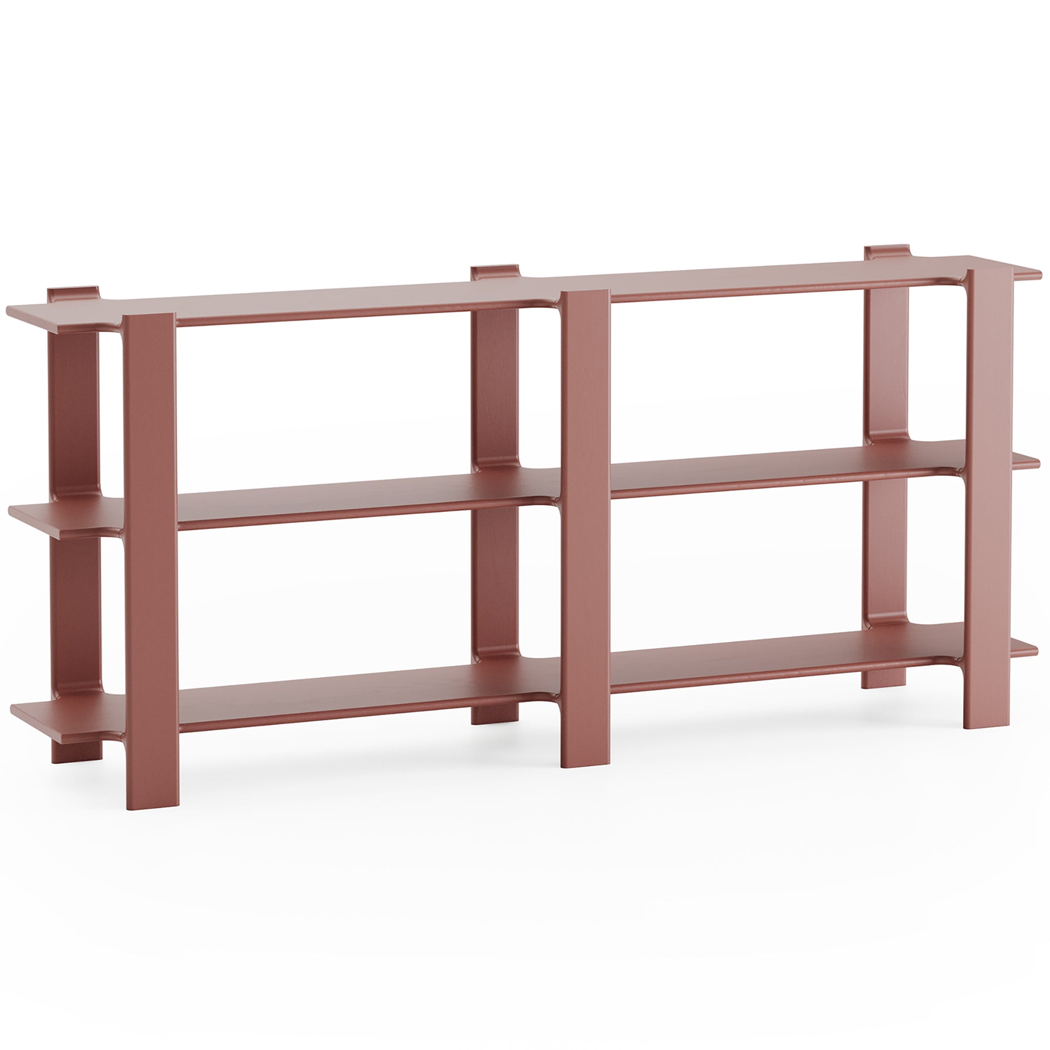 Ligo Duo 3 Oak Wood Bookcase