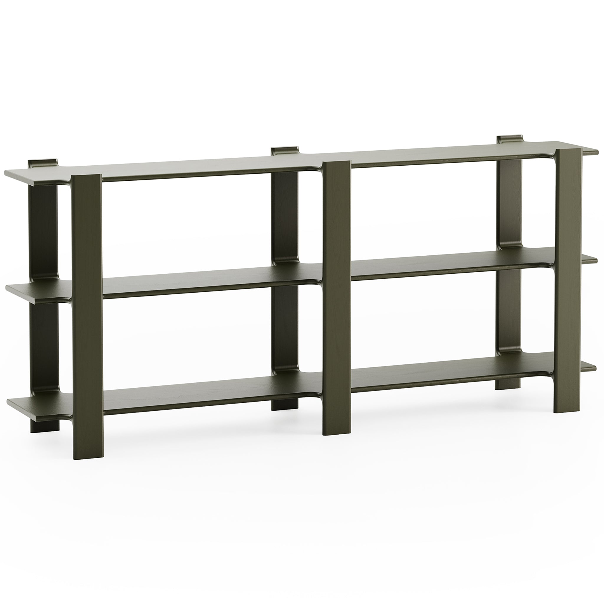 Ligo Duo 3 Oak Wood Bookcase