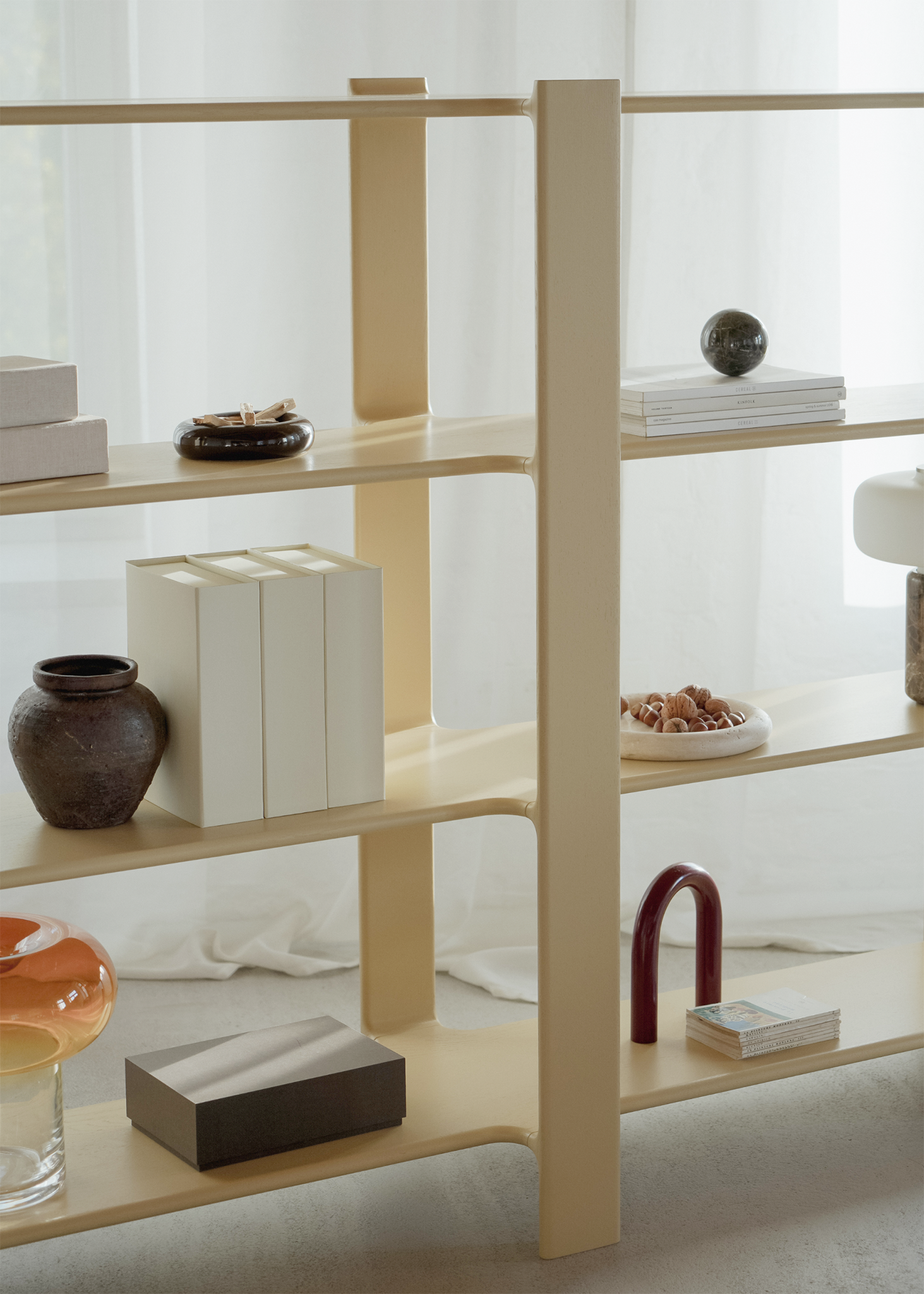 Ligo Duo 4 Oak Wood Bookcase