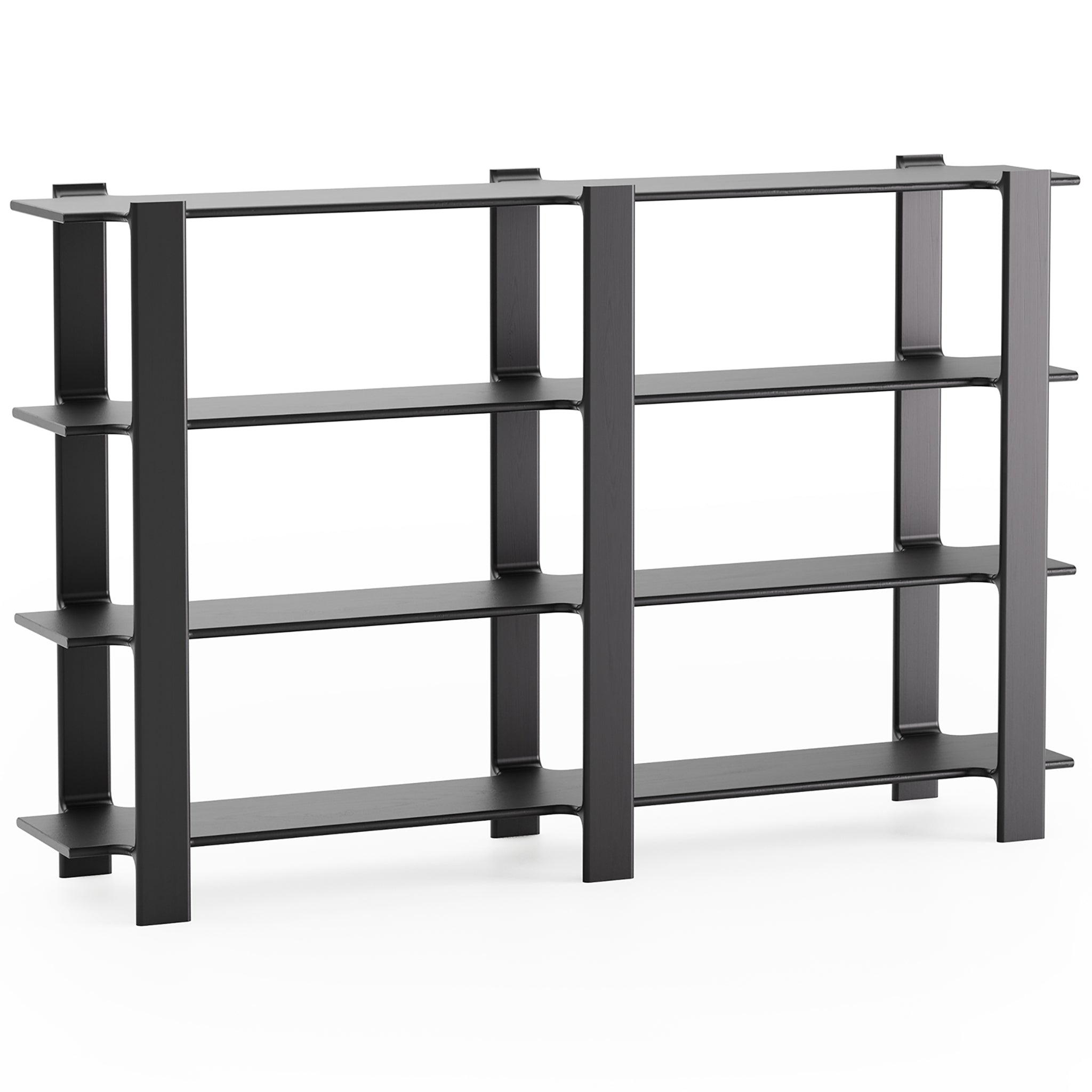 Ligo Duo 4 Oak Wood Bookcase